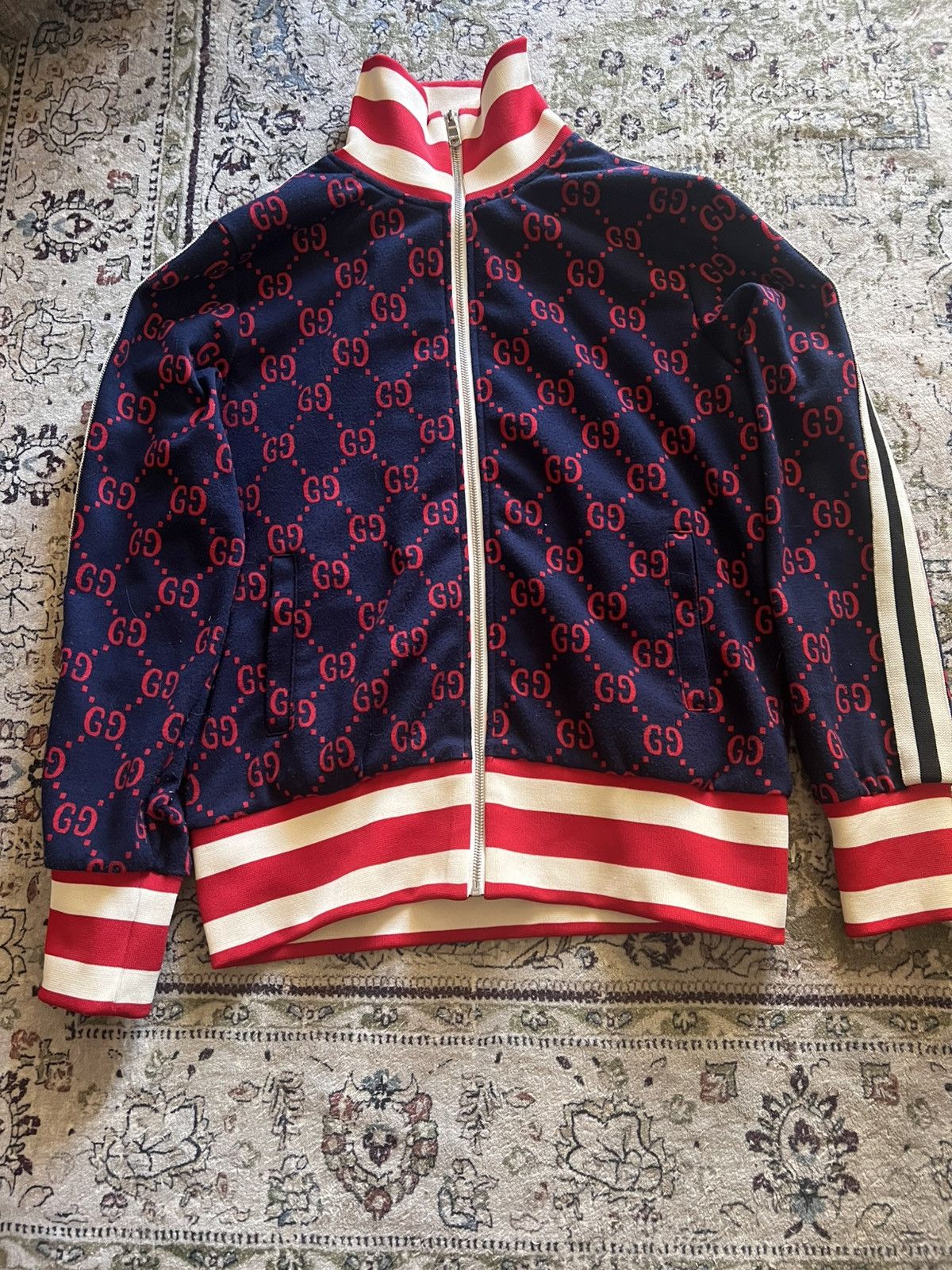 Gucci Gucci track GG jacket Size US M / EU 48-50 / 2 - 1 Thumbnail