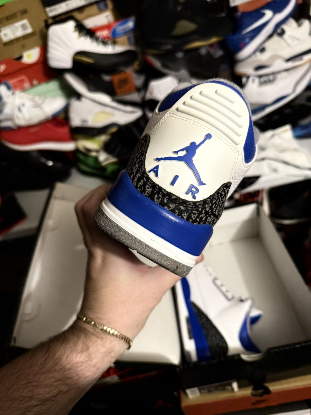 Jordan Brand Jordan retro 3 racer blue sz 10 Size US 10 / EU 43 - 4 Thumbnail