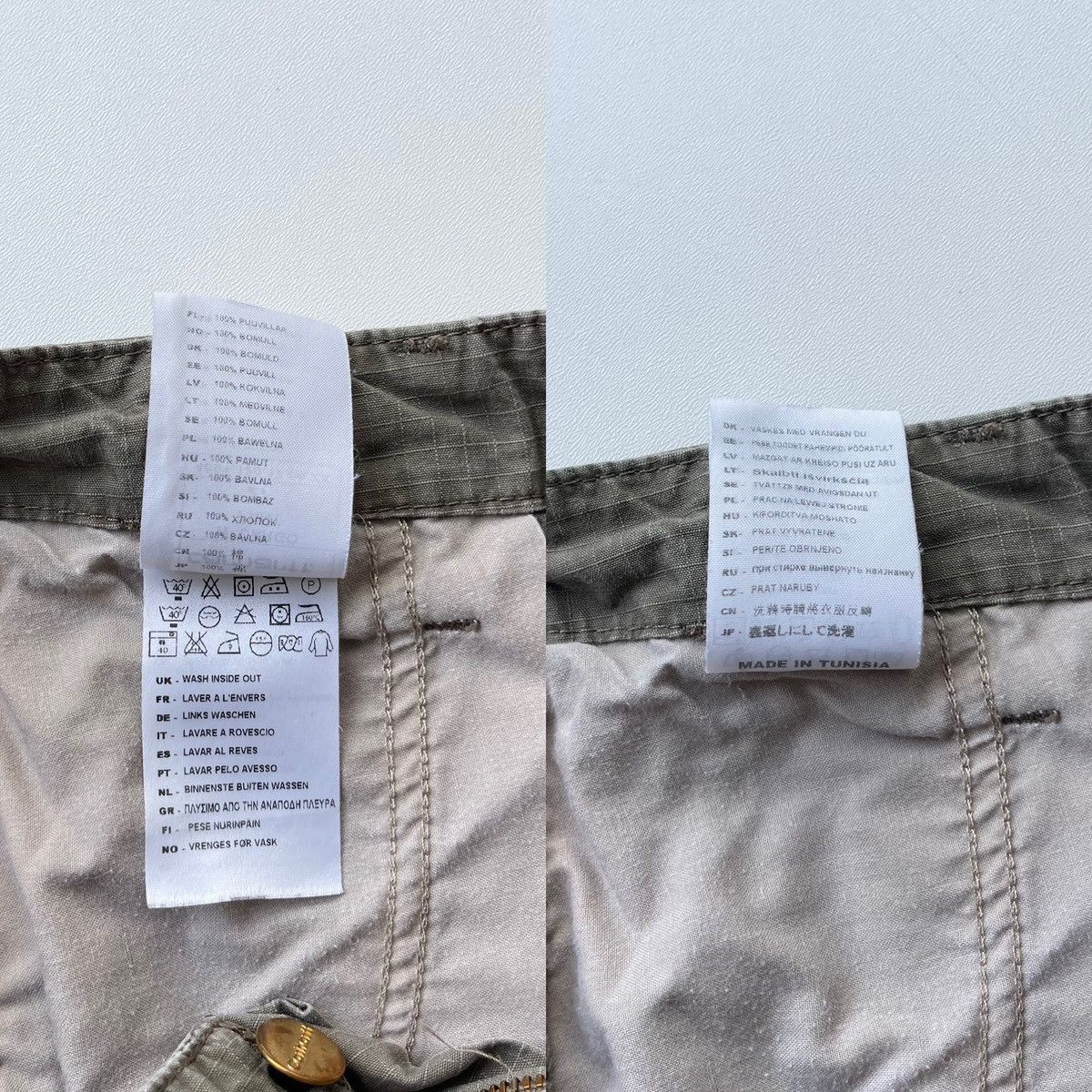 Carhartt Wip Carhartt WIP W’ Regular Cargo Baggy Pants Washed Olive Y2K Size US 27 - 11 Thumbnail