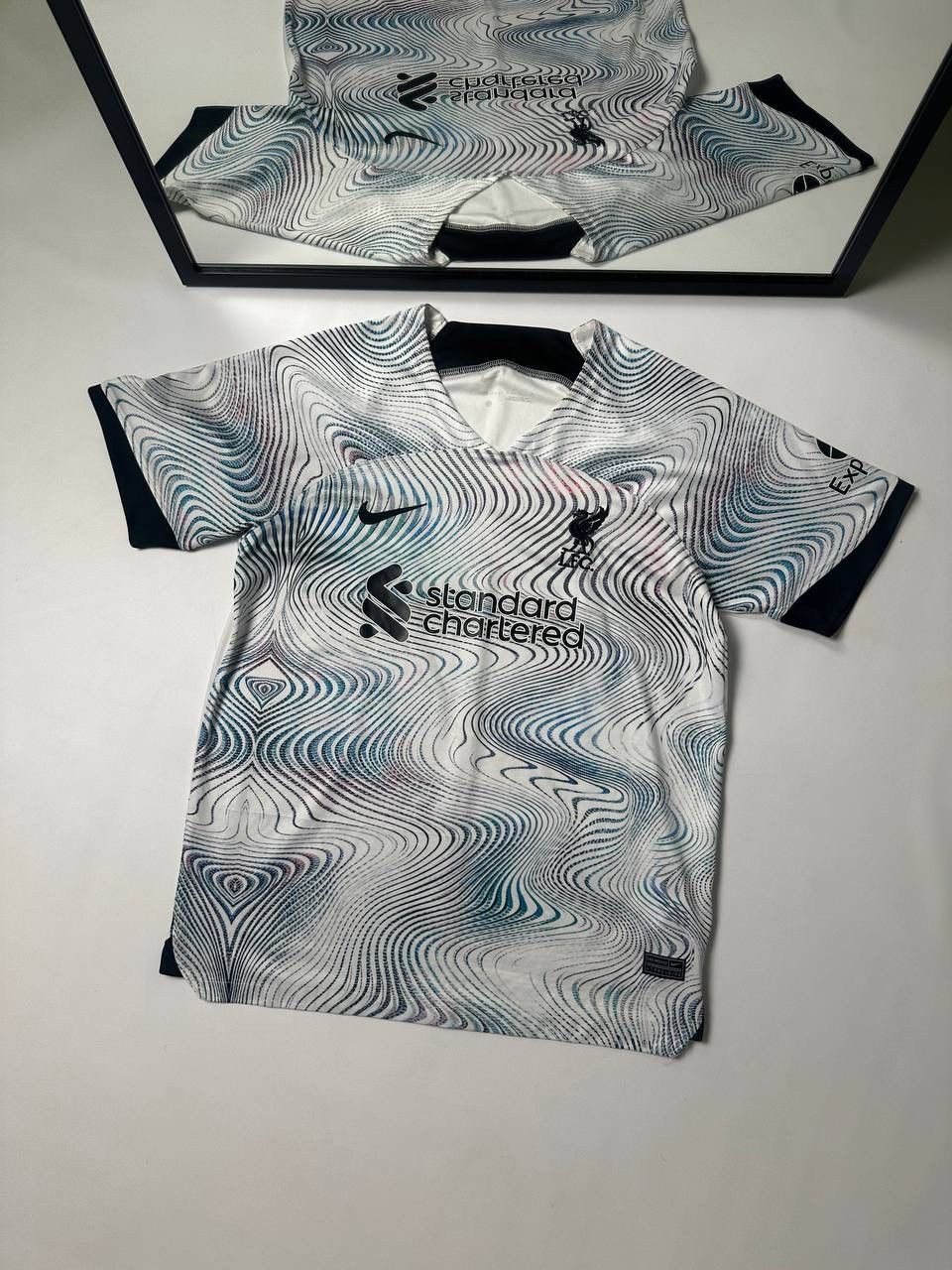 Nike Nike Authentic Liverpool 2022/23 Away Soccer Jersey Size US XL / EU 56 / 4 - 1 Thumbnail