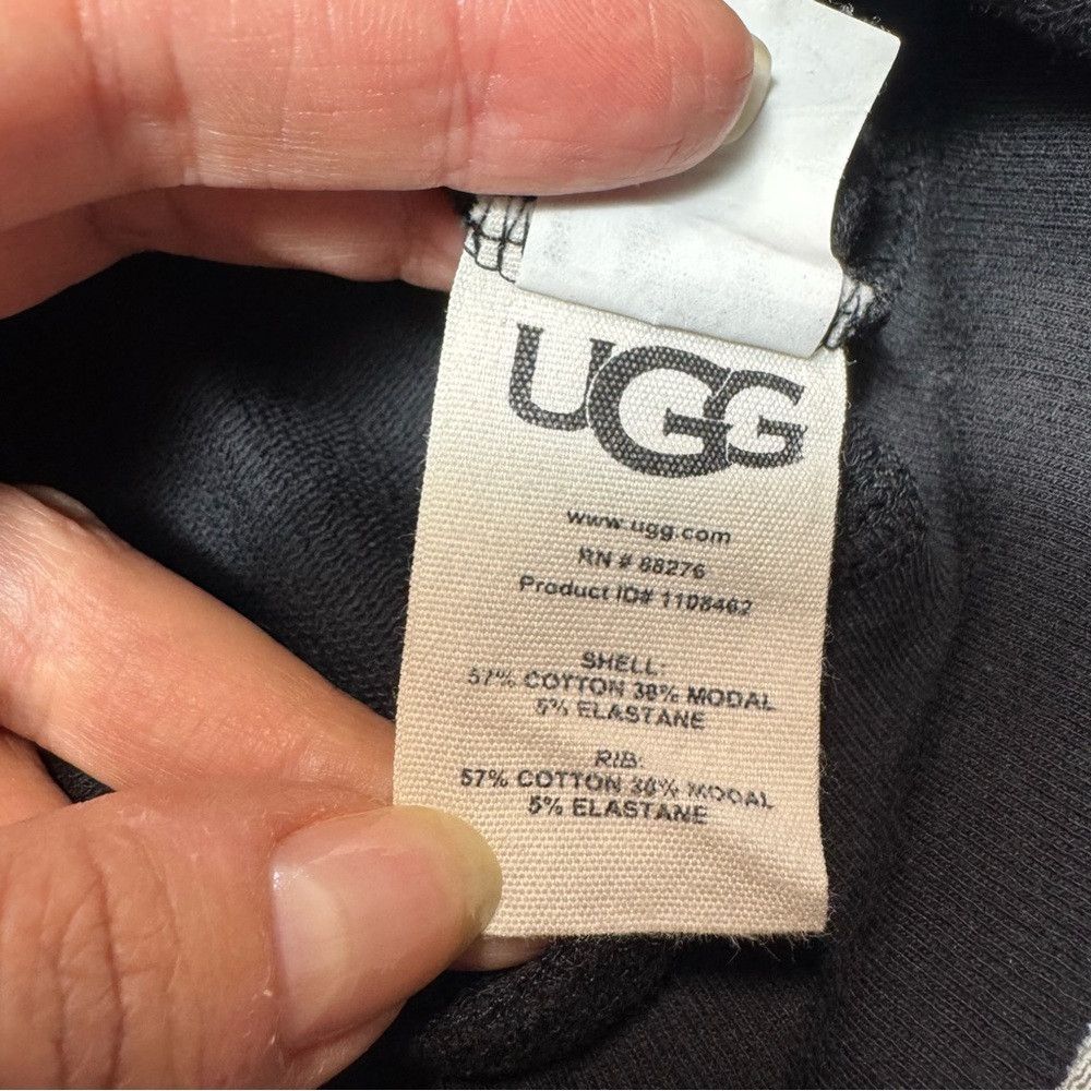 Ugg UGG Black Cotton Crewneck Puff Sleeve Sweatshirt Size S Size S / US 4 / IT 40 - 7 Thumbnail