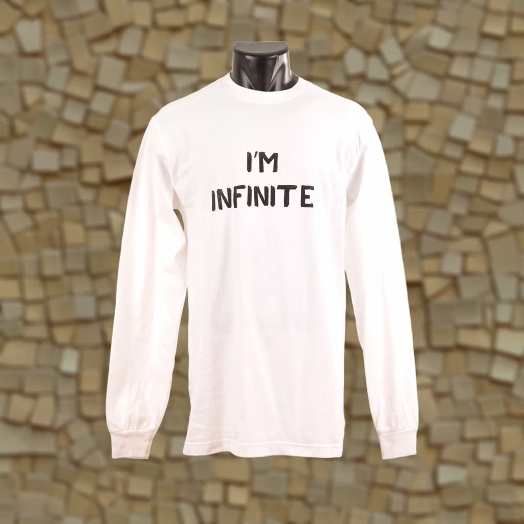 Vintage Eminem x Millinsky I Am Infinite Long Sleeve T-Shirt Tee M White Mens Size M Size US M / EU 48-50 / 2 - 1 Thumbnail