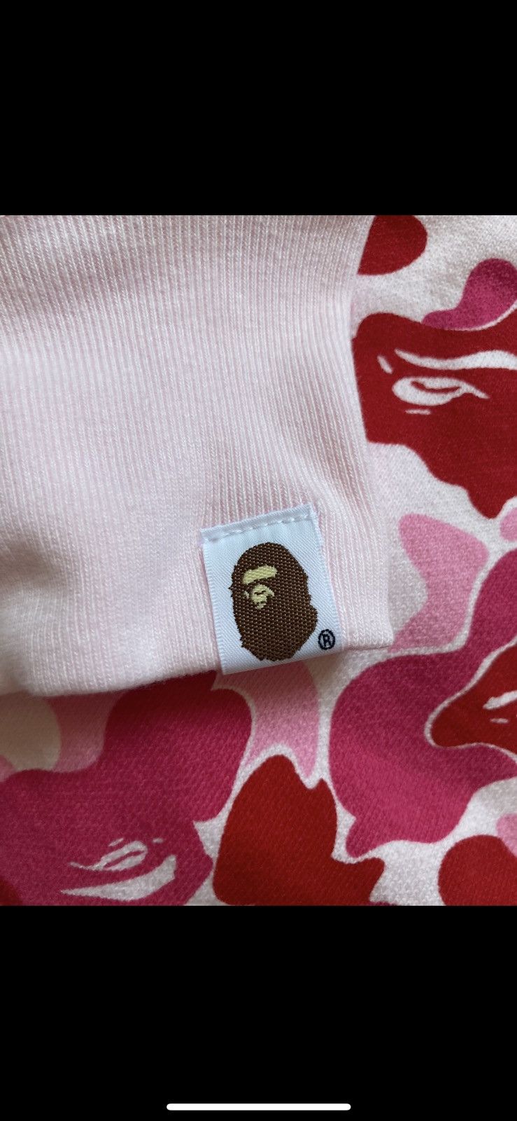 Bape Bape ABC camo shark full zip hoodie pink Size US M / EU 48-50 / 2 - 7 Thumbnail