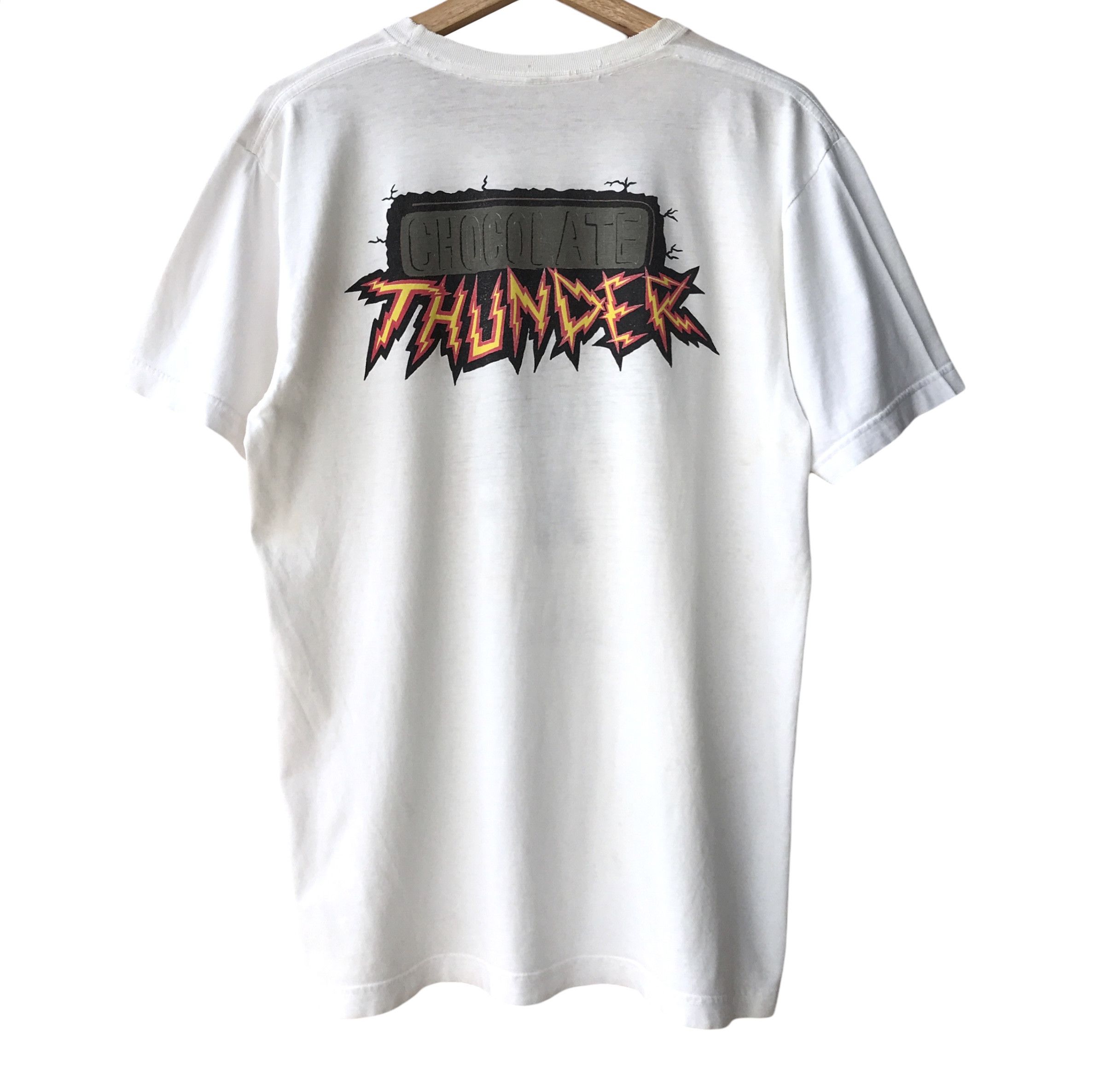 NBA × Vintage Chocolate Thunder Darryl Dawkins 76ers Vintage 1990s NBA Tee Size US L / EU 52-54 / 3 - 2 Thumbnail
