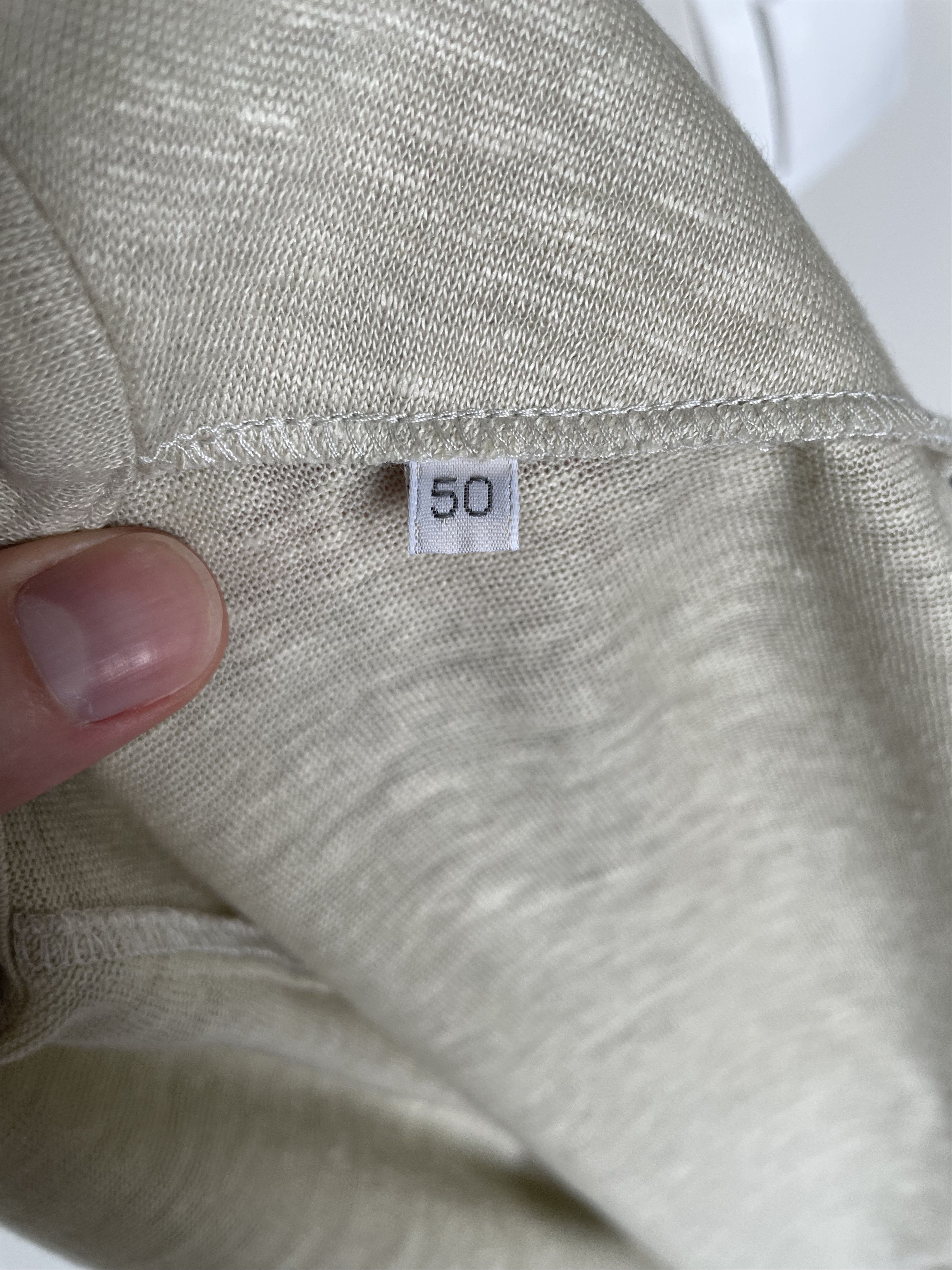 Pini Parma NWT Pini Parma linen knitted jacket, size 40R Size US M / EU 48-50 / 2 - 6 Thumbnail