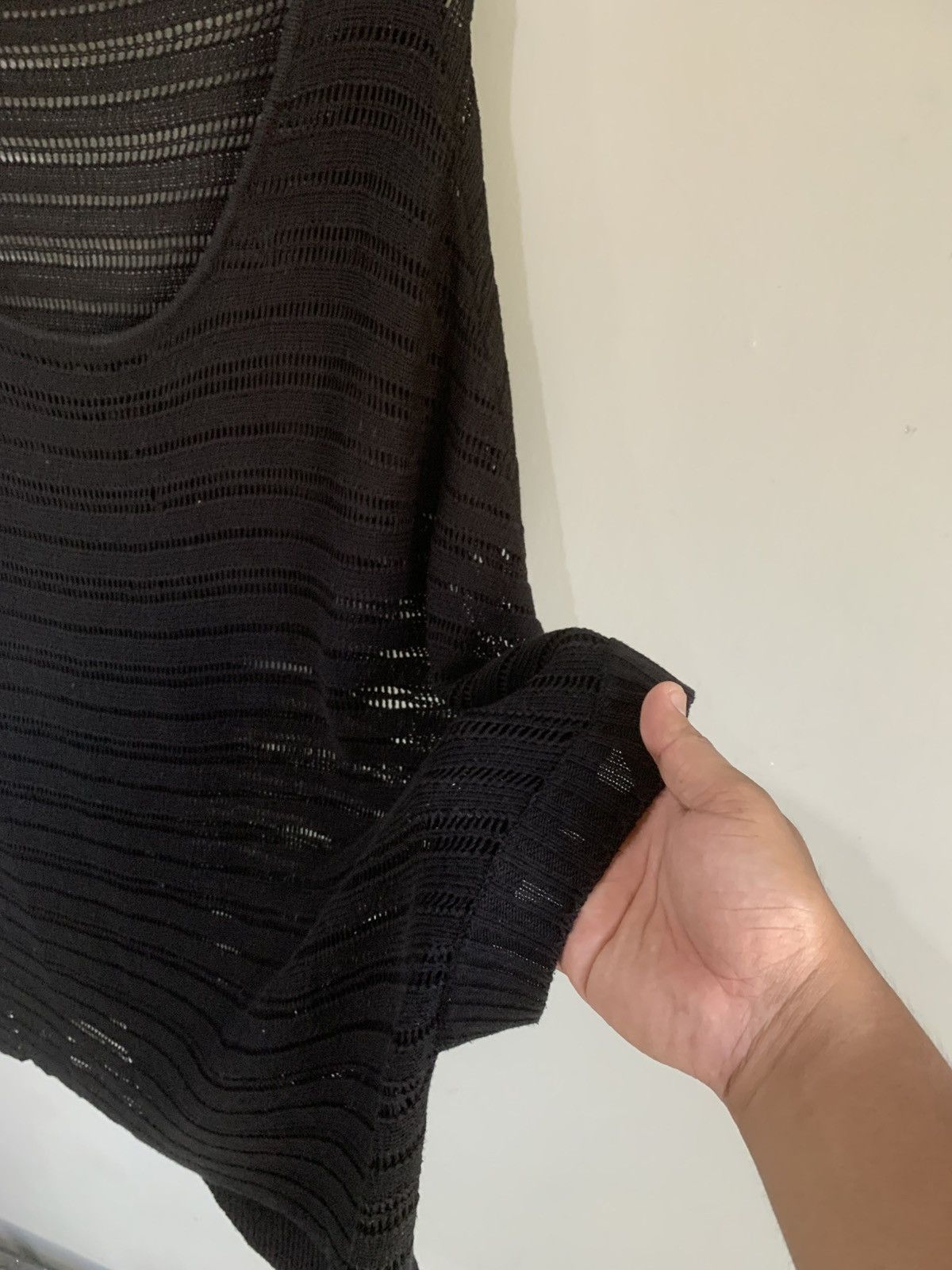 Maison Margiela Japanese Sorrider JPG Style Mesh Tee Size US L / EU 52-54 / 3 - 3 Thumbnail