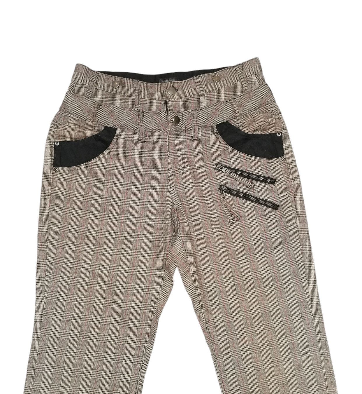 If Six Was Nine × Japanese Brand Authentic double waist plaid tartan pants Size US 32 / EU 48 - 3 Thumbnail