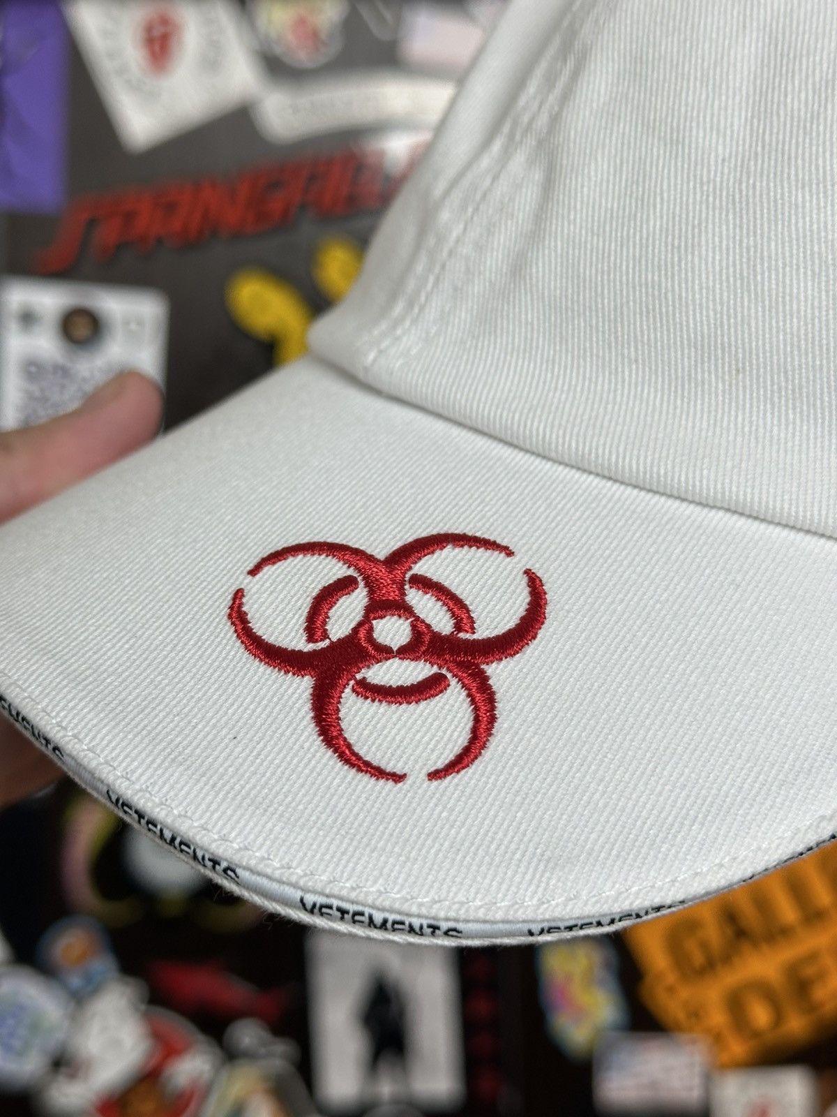 Vetements Vetements Genetically Modified White Cap Size ONE SIZE - 9 Thumbnail
