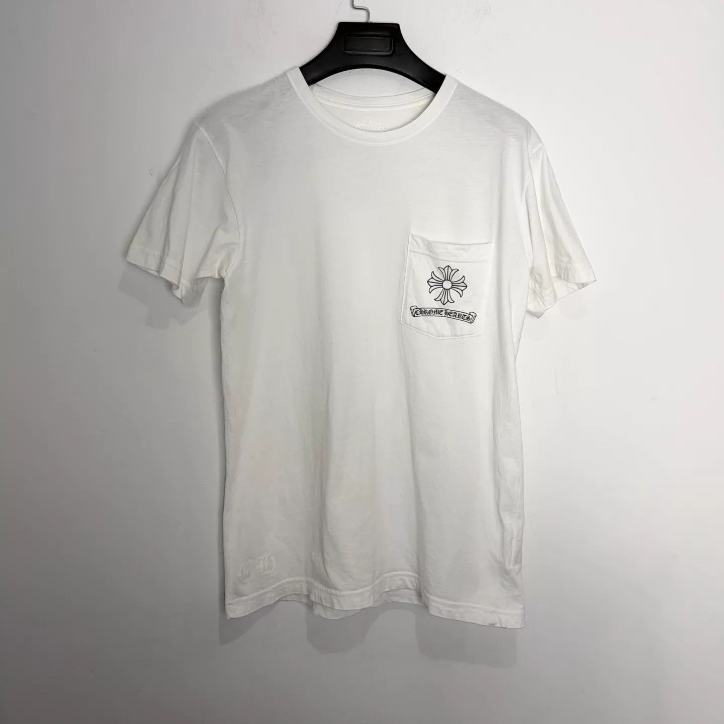 Chrome Hearts Chrome Hearts Dark Pattern Sword Sanskrit Logo Short Tee M Size US M / EU 48-50 / 2 - 1 Thumbnail
