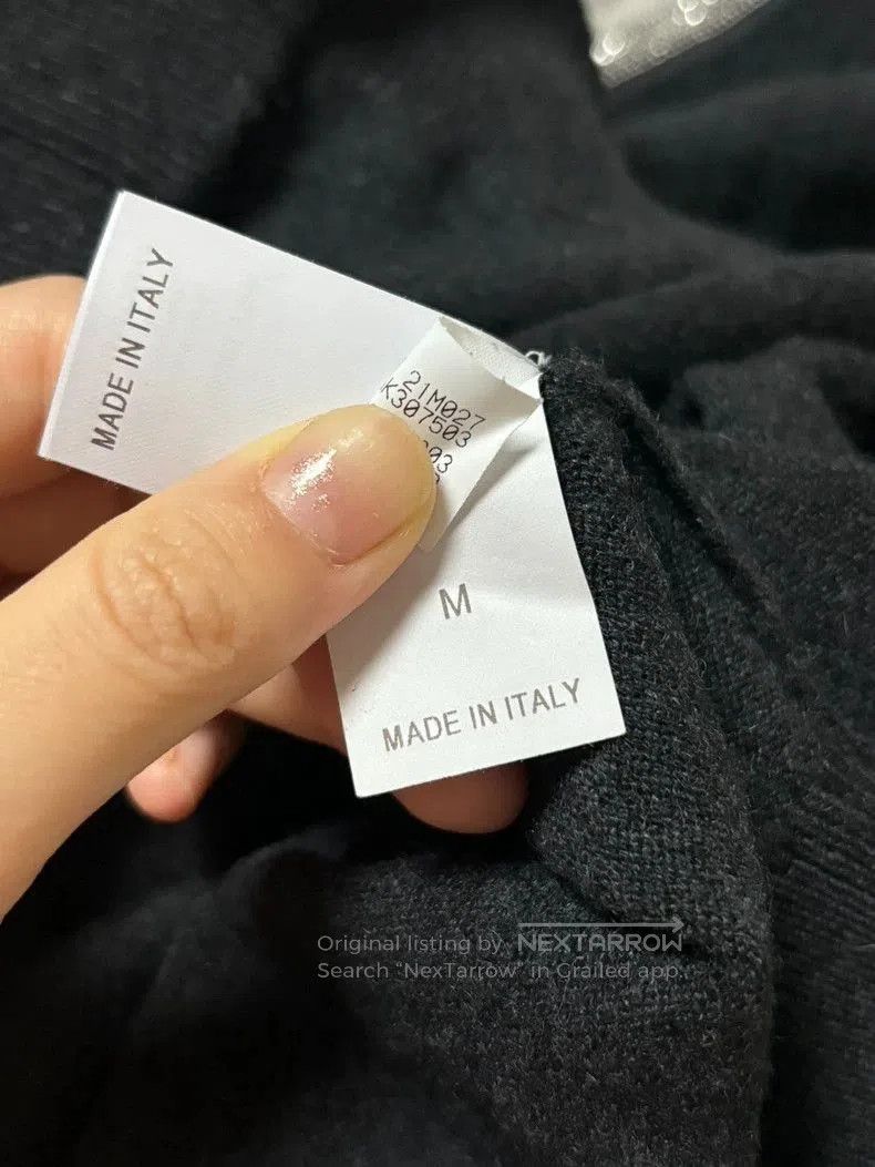 Brunello Cucinelli Brunello Cucinelli Gray Beaded V. Size US M / EU 48-50 / 2 - 7 Thumbnail