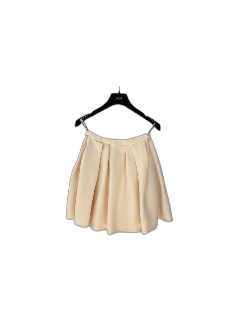 Dior Dior Silk Blend Pleated Skirt Size 34" / US 12 / IT 48 - 1 Thumbnail