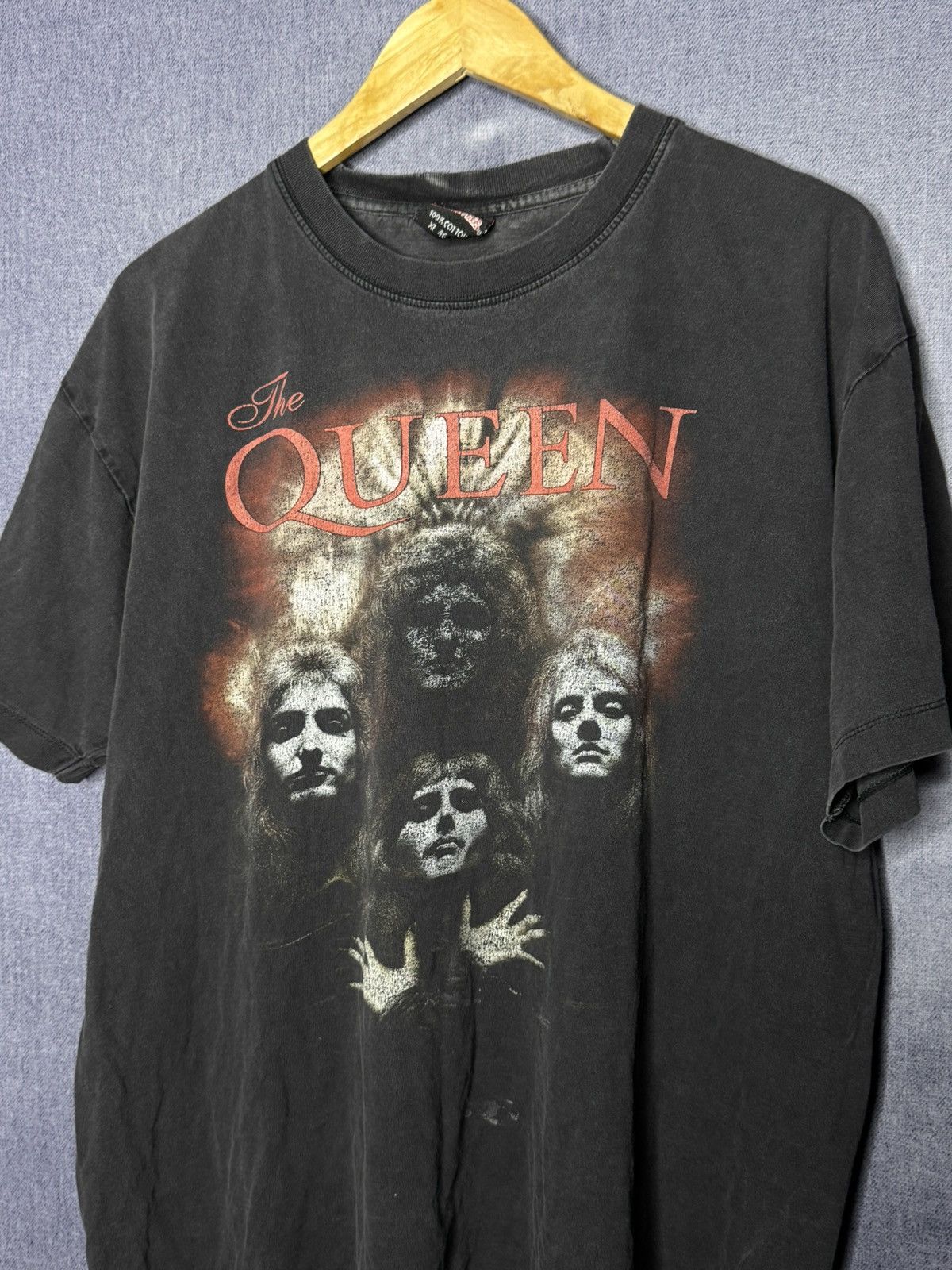 Vintage Vintage Queen T Shirt Rock@Tees Retro Band Freddie Mercury Size US XL / EU 56 / 4 - 7 Thumbnail