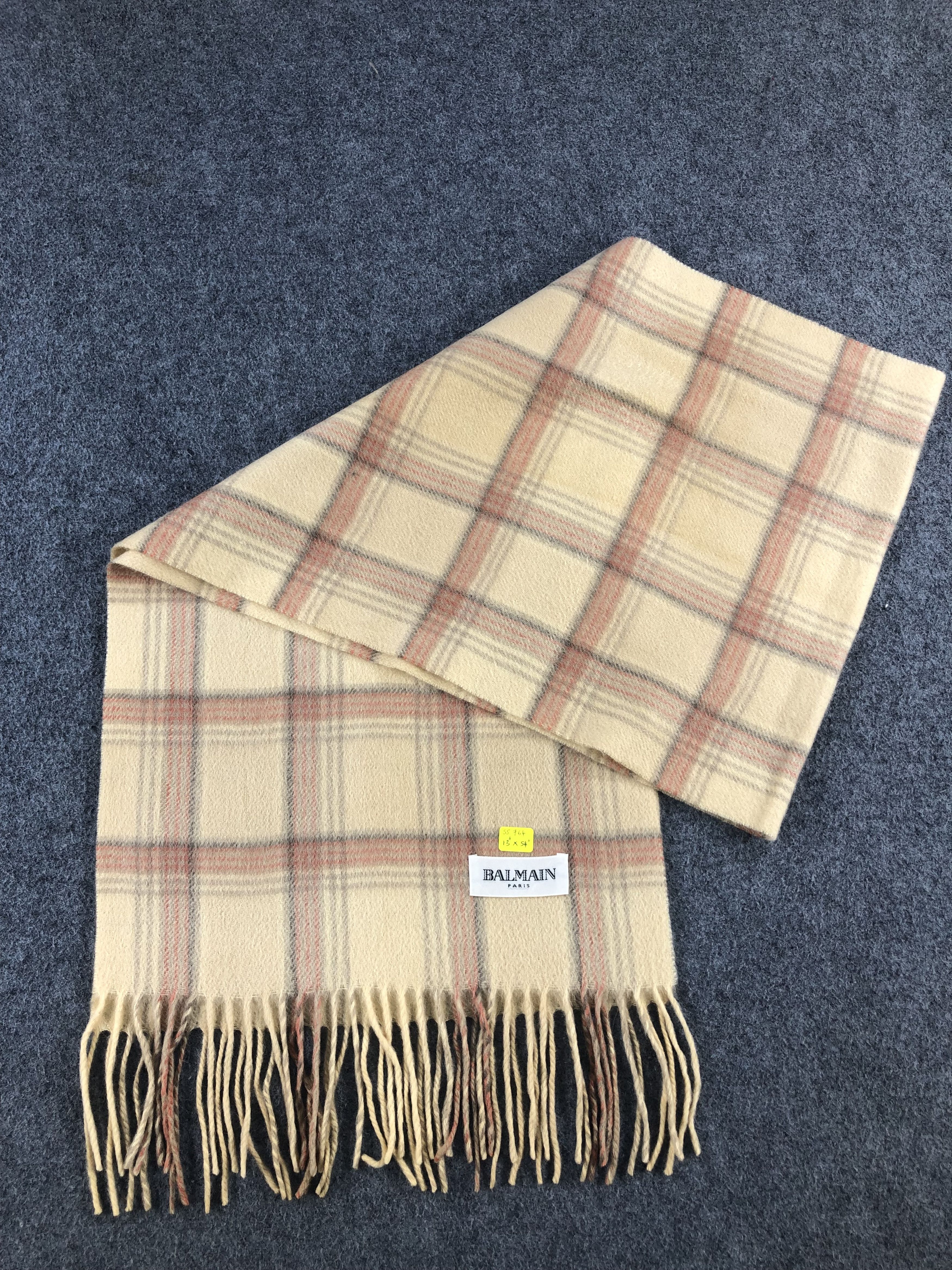 Pierre Balmain Pierre Balmain Cashmere Scarf / Muffler / Neckwear Size ONE SIZE - 5 Thumbnail