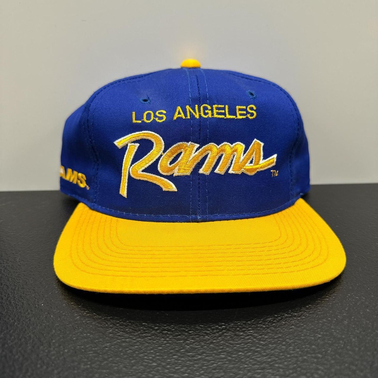 Vintage Sports Specialties Los Angeles Rams Vintage 90s SnapBack Hat Size ONE SIZE - 2 Thumbnail