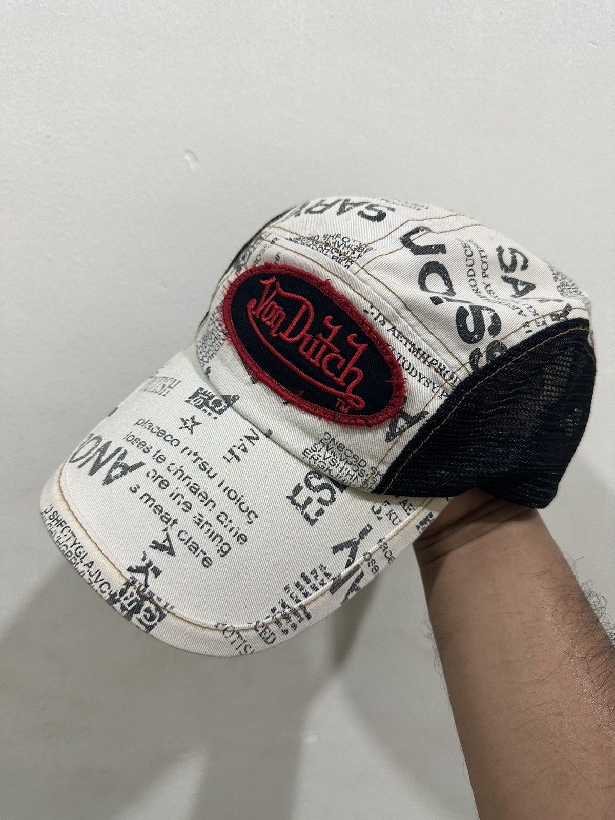 Von Dutch VTG Overprint Von Dutch Camp Hat Size ONE SIZE - 1 Thumbnail