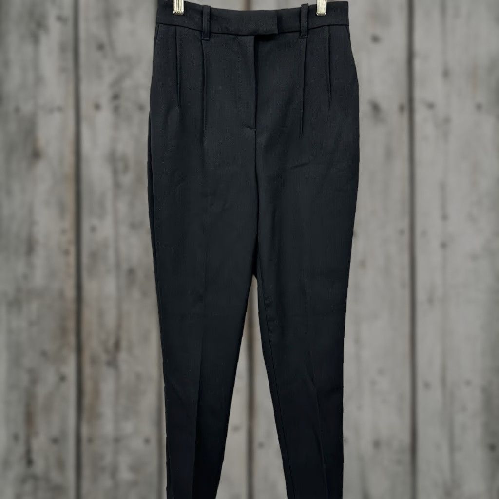 Ted Baker Ted Baker Pants Womens 0 Black Pleated Tailored Trouser 90s Hipster Dress Pants Casual Mens-? Size 25" / US 0 / IT 36 - 1 Thumbnail