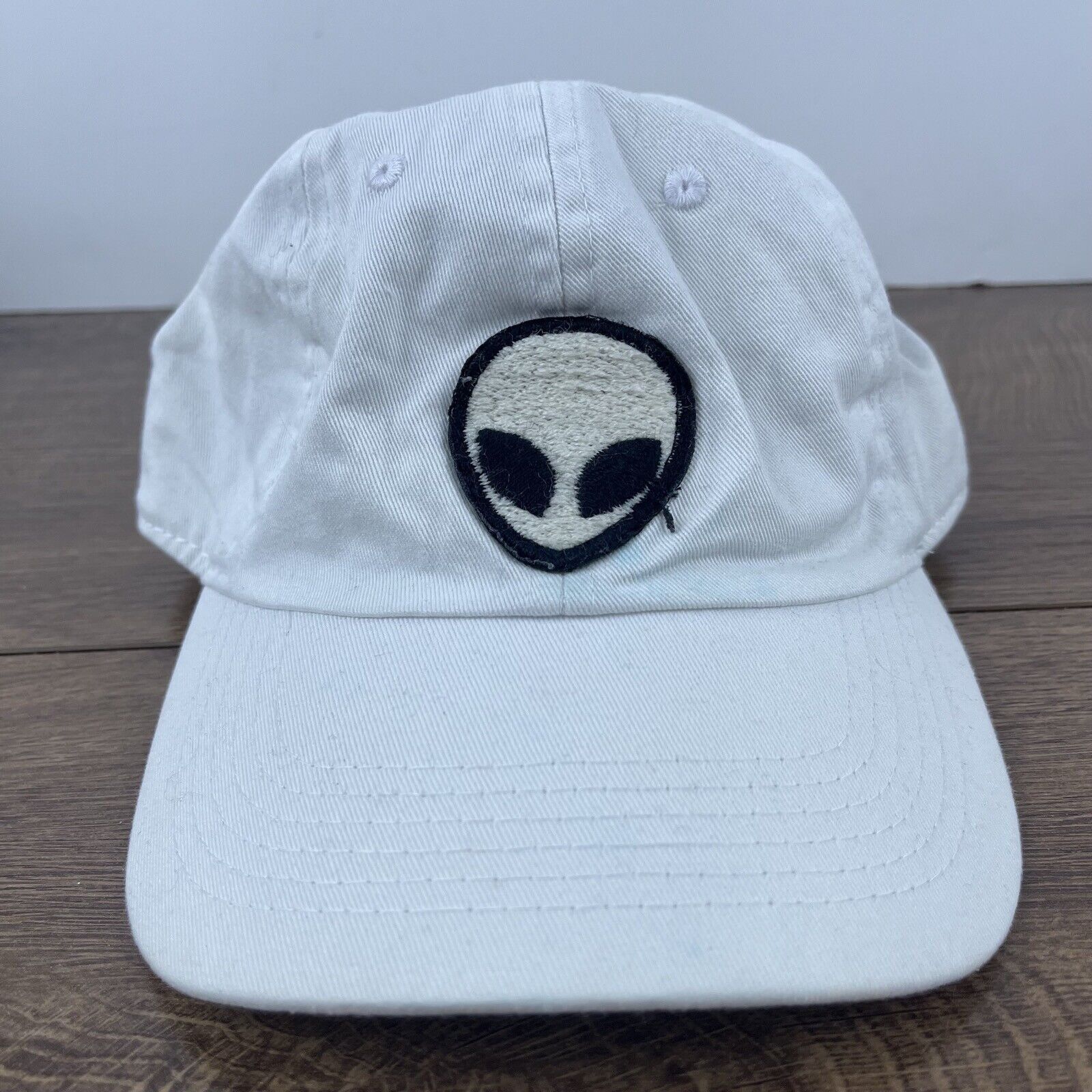 Other Alien Hat 44 Prince Street Alien Hat White Adjustable Hat Wh Size ONE SIZE - 3 Thumbnail