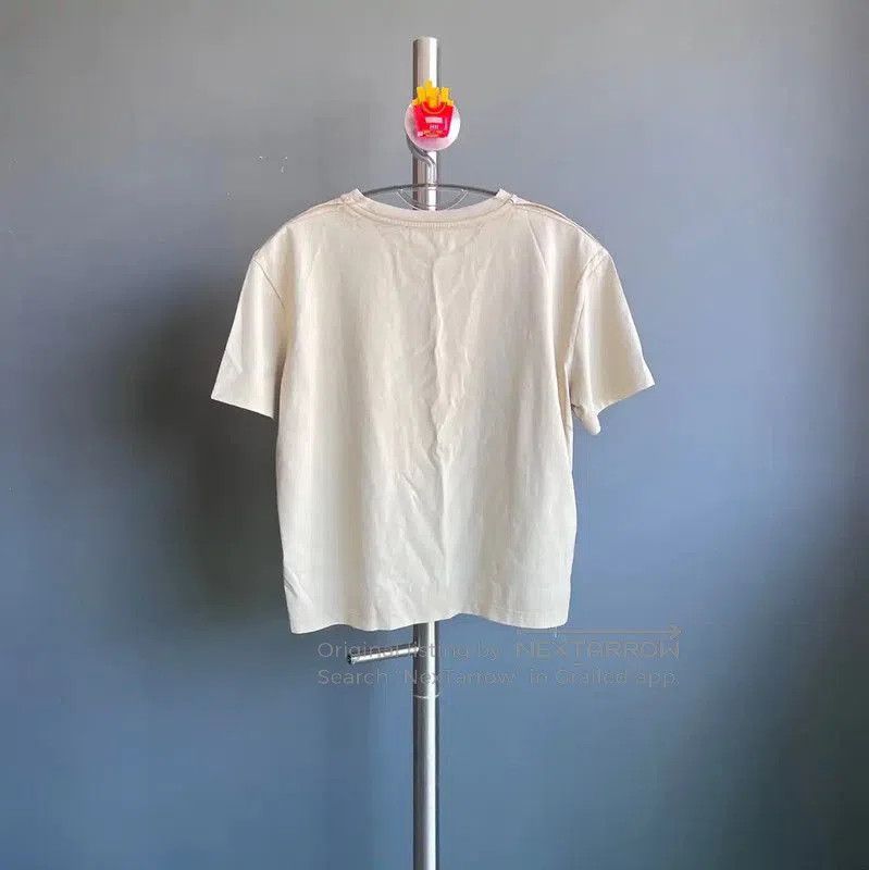 Miu Miu Miu Miu Khaki Cotton Women's T-Shirt XS . Size XS / US 0-2 / IT 36-38 - 2 Thumbnail