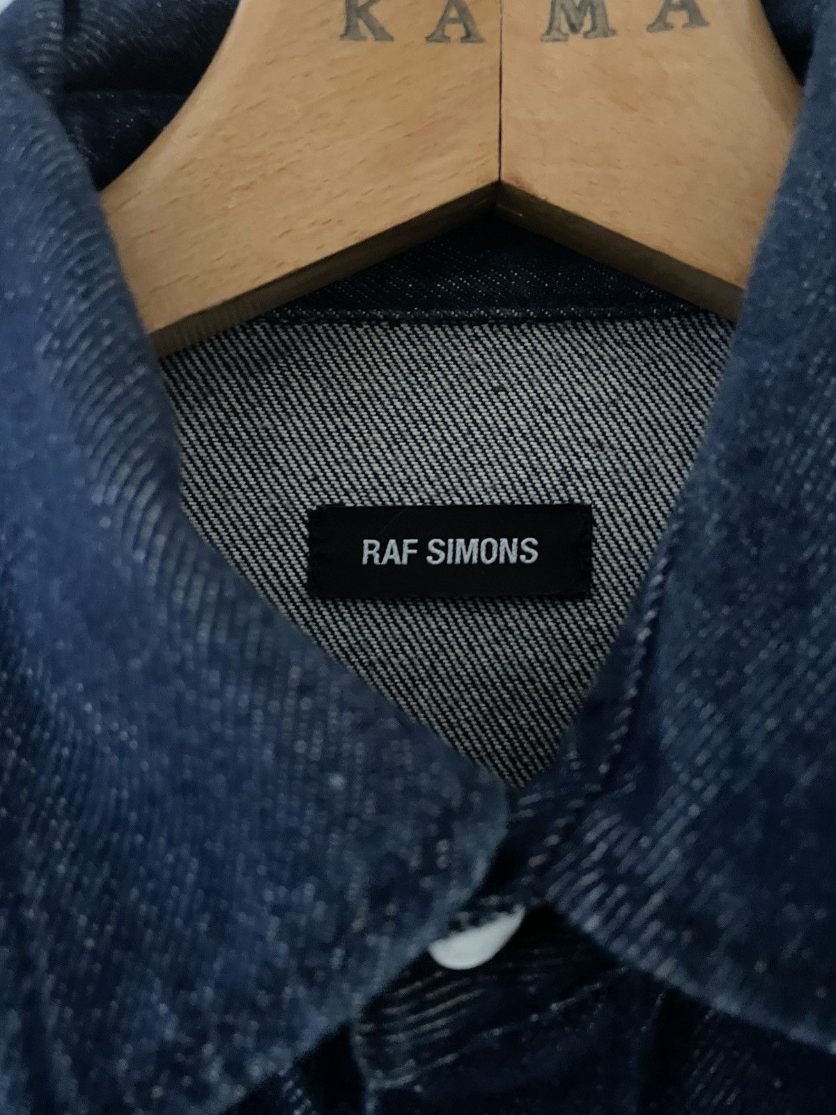 Raf Simons Raf Simons Patched Denim Shirt **LAST DROP** Size US L / EU 52-54 / 3 - 4 Thumbnail