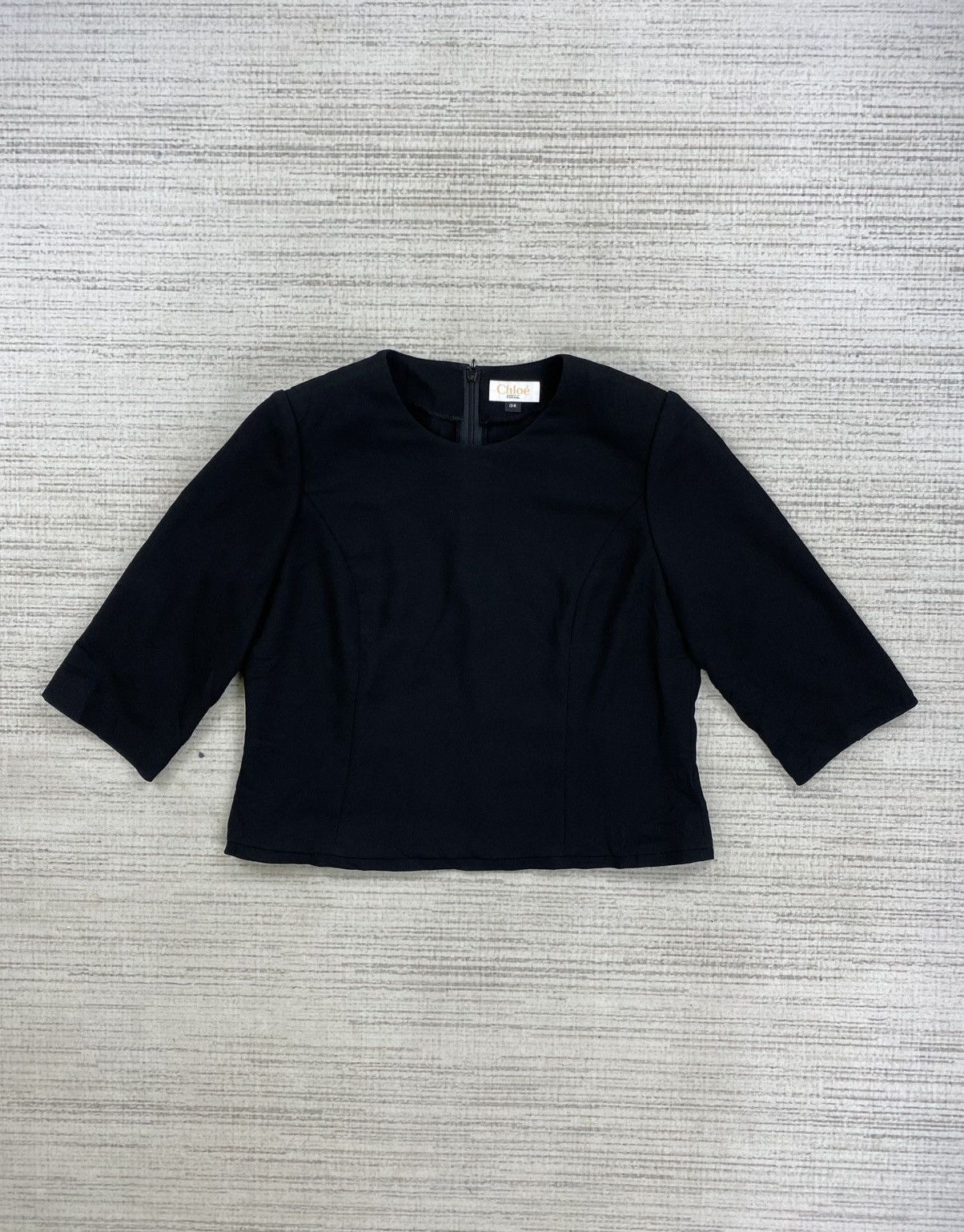 Chloe × Vintage Vintage Chloe Cropped Blouse Size M / US 6-8 / IT 42-44 - 1 Thumbnail