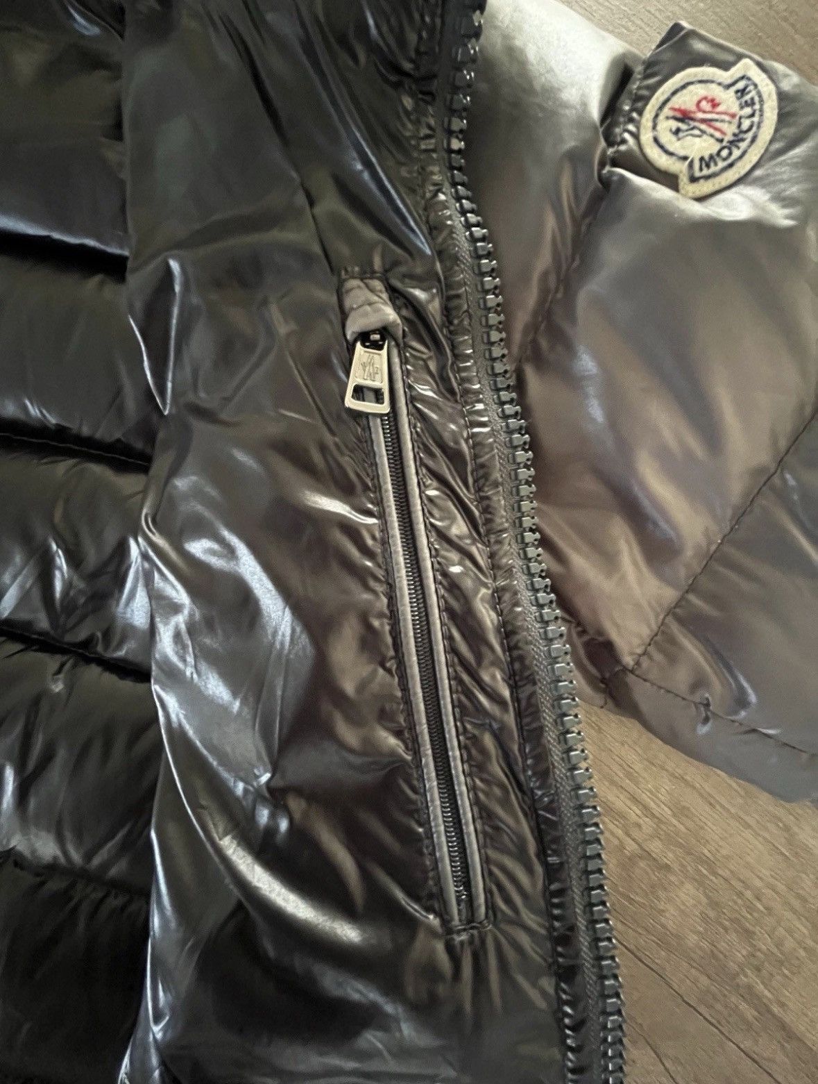 Moncler Moncler Aubert Puffer Grey Size US M / EU 48-50 / 2 - 14 Thumbnail