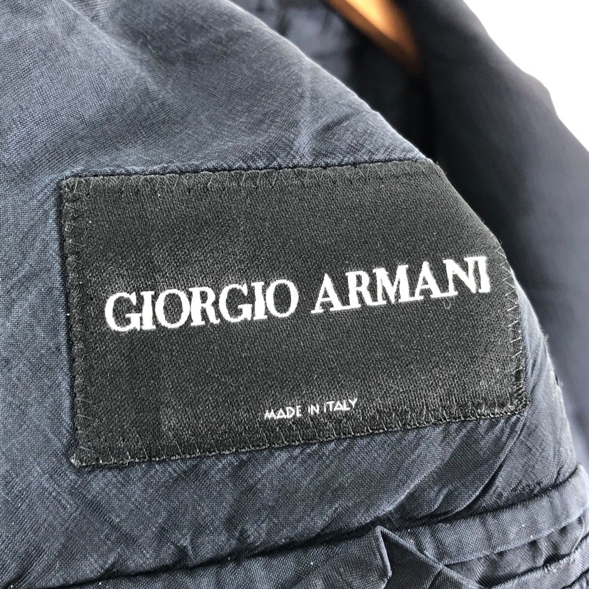 Giorgio Armani Italian Designer GIORGIO ARMANI Le COLLEZIONI Blazer Coat Size 44L - 7 Thumbnail