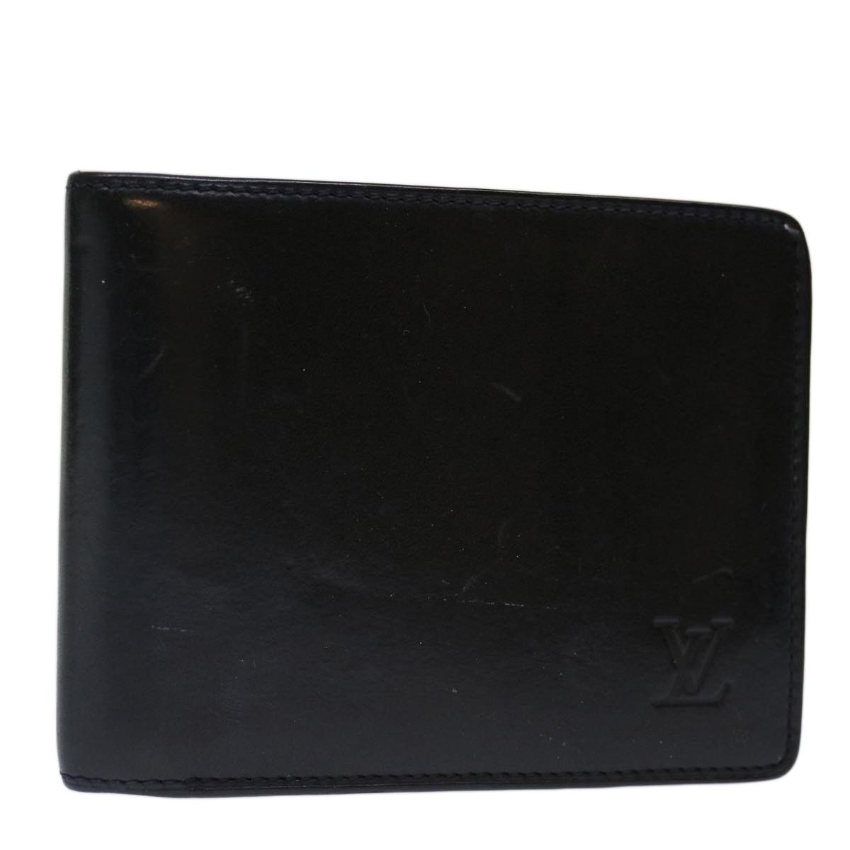 image of Louis Vuitton Nomad Multipuru Wallet Leather Black Lv Auth Bs13444, Women's