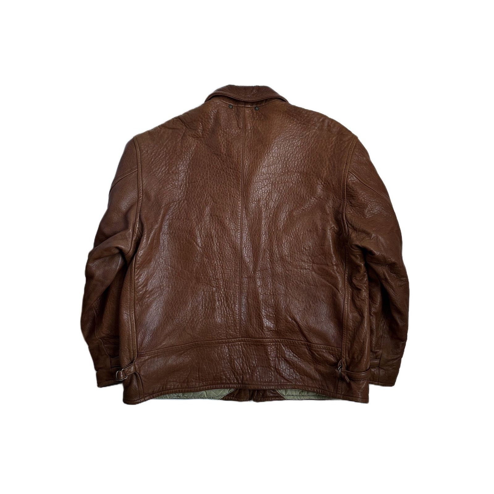 C.P. Company Vintage C.P. Company Leather Jacket Size US L / EU 52-54 / 3 - 3 Thumbnail