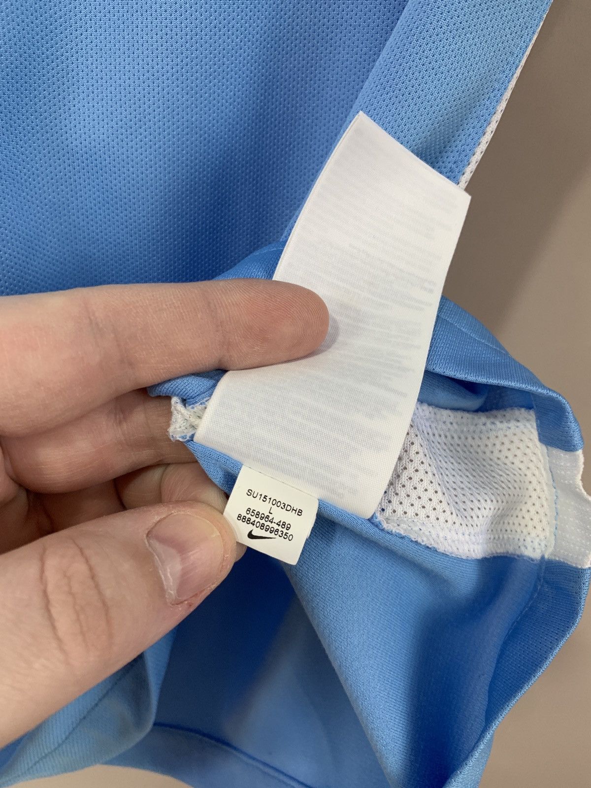 Nike Womens Manchester City Home Football Shirt Nike Soccer Sz L Size L / US 10 / IT 46 - 12 Thumbnail