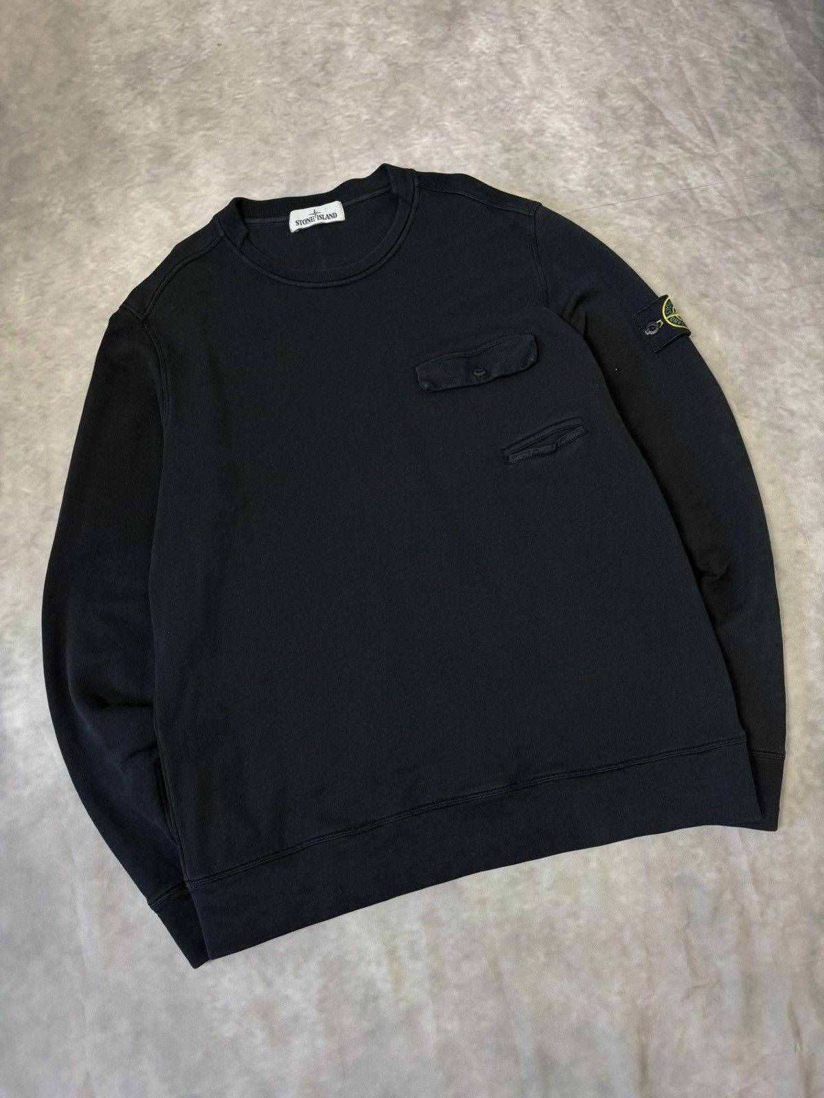 Stone Island Stone Island Black Sweatshirt XL Size US XL / EU 56 / 4 - 3 Thumbnail