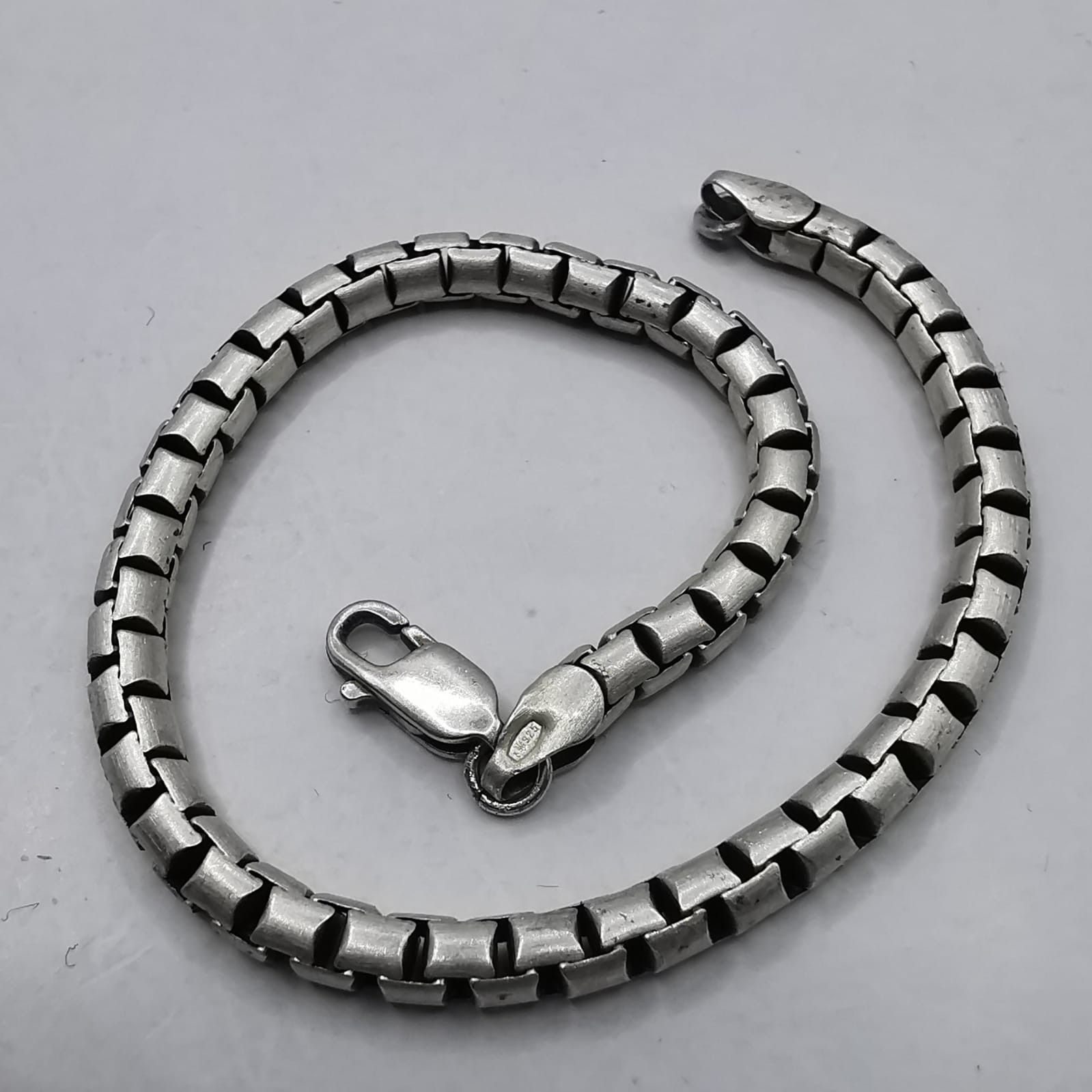 Sterling Silver Vintage Bracelet Jewelry,925 Sterling Silver 14,75g Size ONE SIZE - 1 Thumbnail