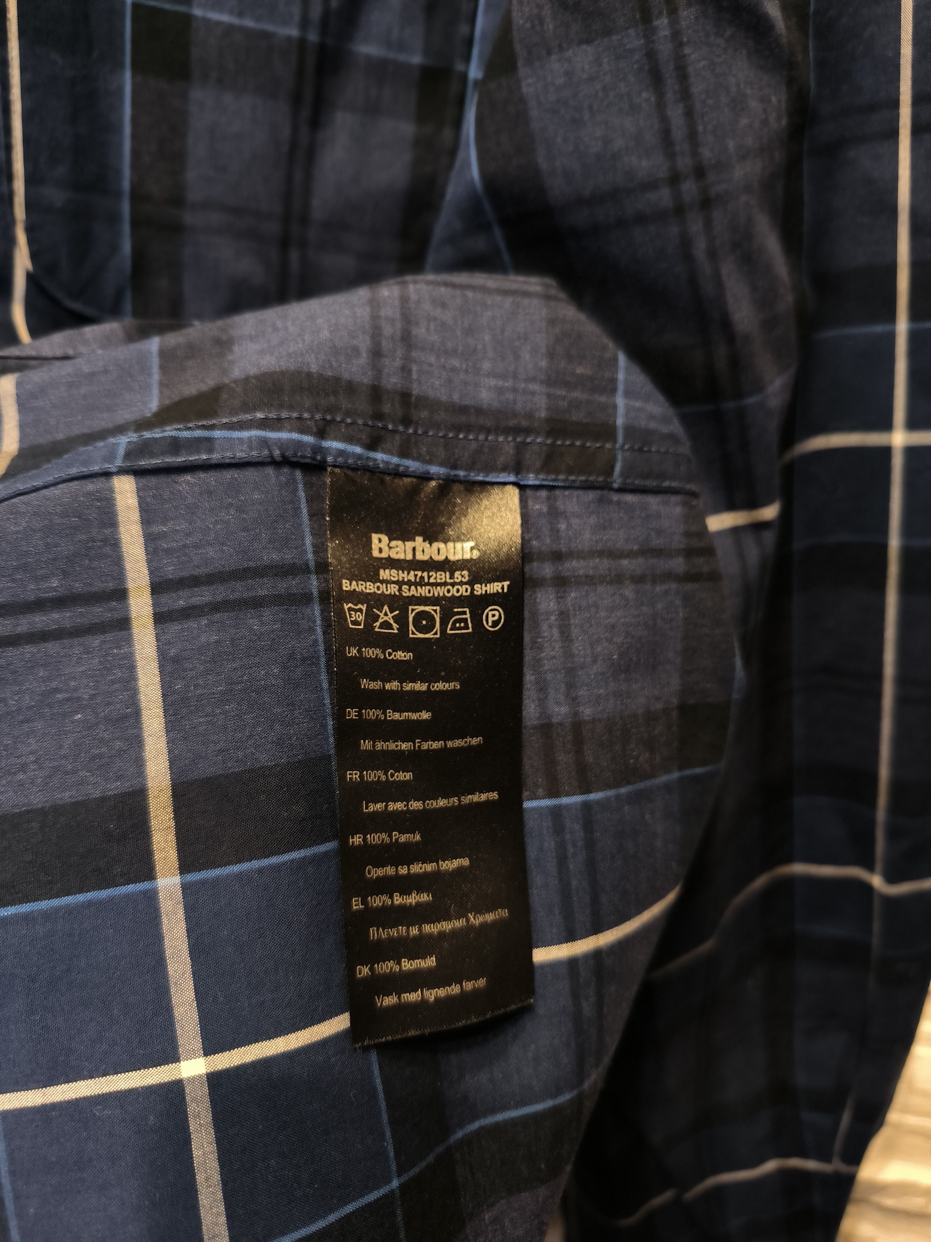 Barbour Barbour Long Sleeve Checked Shirt Button-Up Size US L / EU 52-54 / 3 - 5 Thumbnail