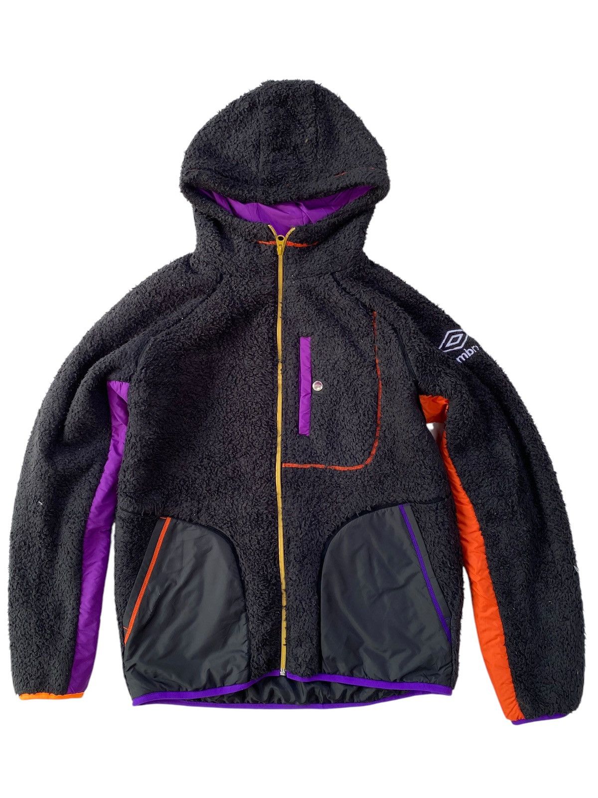 Umbro × Vintage Vtg Umbro Fleece Jacket Size US L / EU 52-54 / 3 - 1 Thumbnail