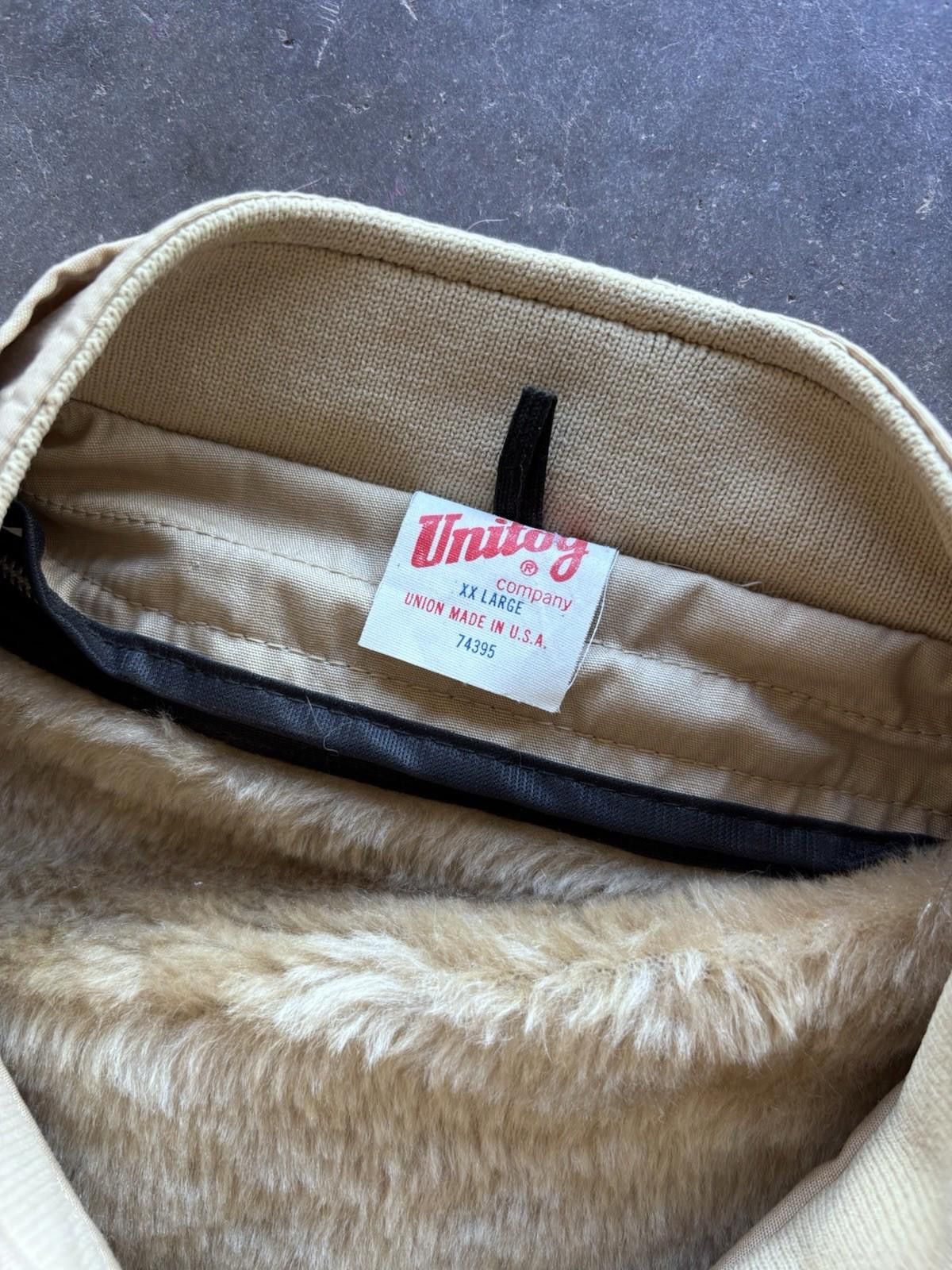 Vintage Vintage 70s Unitog Fur Lined Zip Up Bomber XXL (Actual XL) Size US XXL / EU 58 / 5 - 6 Thumbnail
