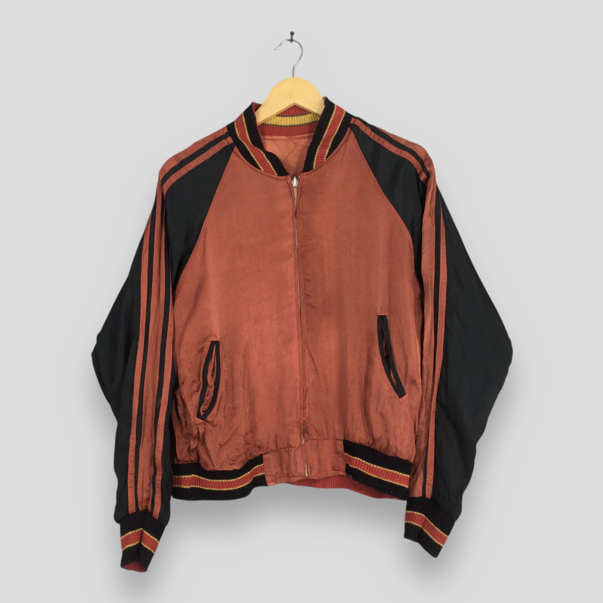 Japanese Brand Vintage 80s Sukajan Japan Dragon Souvenir Rayon Jacket M Size US M / EU 48-50 / 2 - 8 Thumbnail