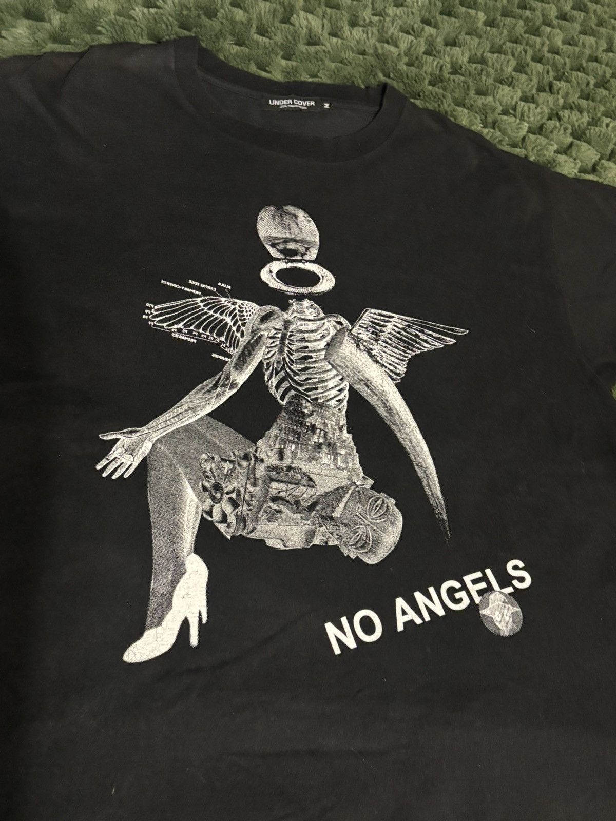 Undercover “No Angels” Black Oversized Boxy Tee size M Size US M / EU 48-50 / 2 - 4 Thumbnail