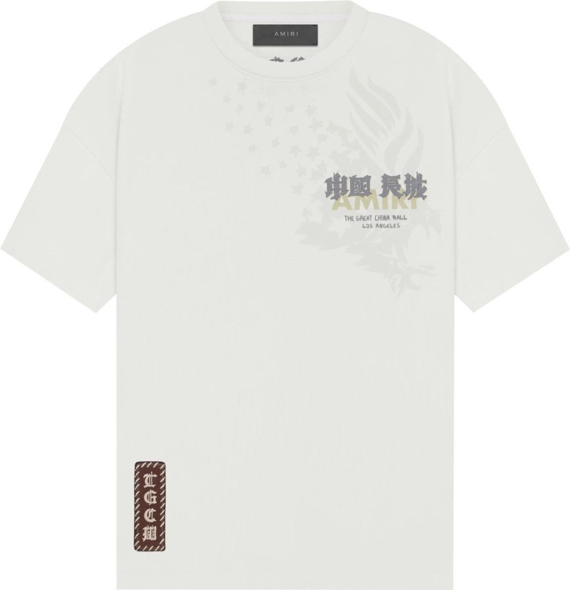 image of Amiri T Shirt in Cream, Men's (Size XL)