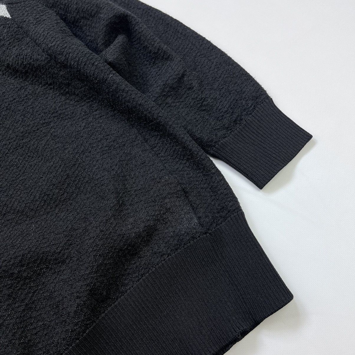Japanese Brand Y-3 mohair/polyamid sheer knit crew sweater Size XS / US 0-2 / IT 36-38 - 4 Thumbnail