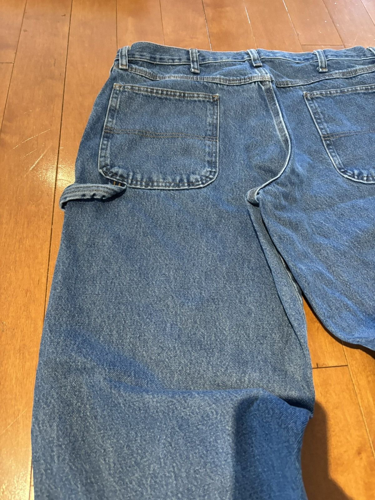Rustler × Vintage BAGGY RUSTLER CARPENTER JEANS Size US 36 / EU 52 - 4 Thumbnail