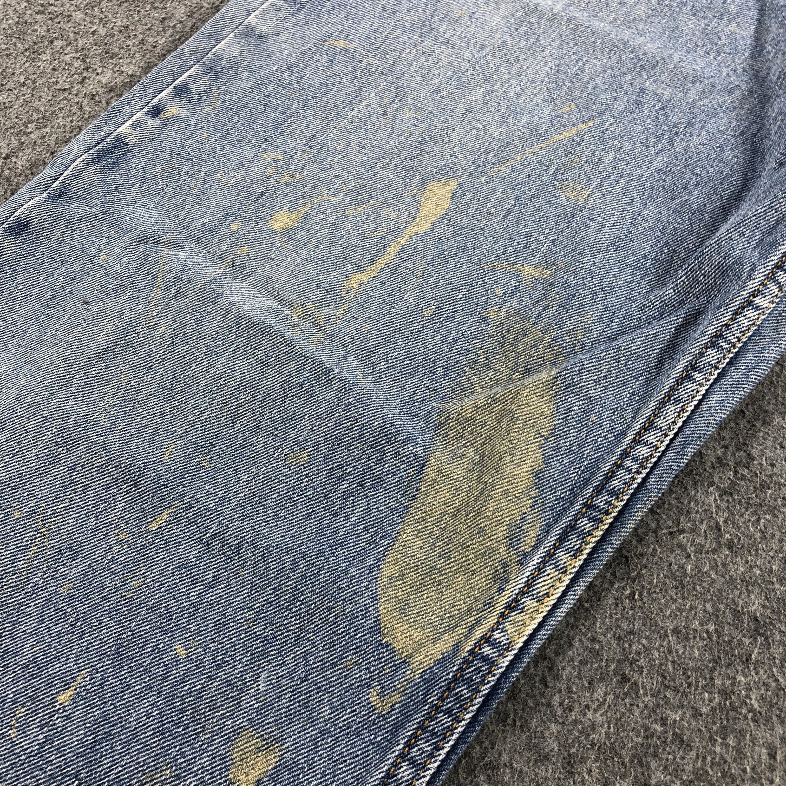 Levi's Vintage Blue Wash Levis 550 Jeans-J2003 Size US 35 - 9 Thumbnail