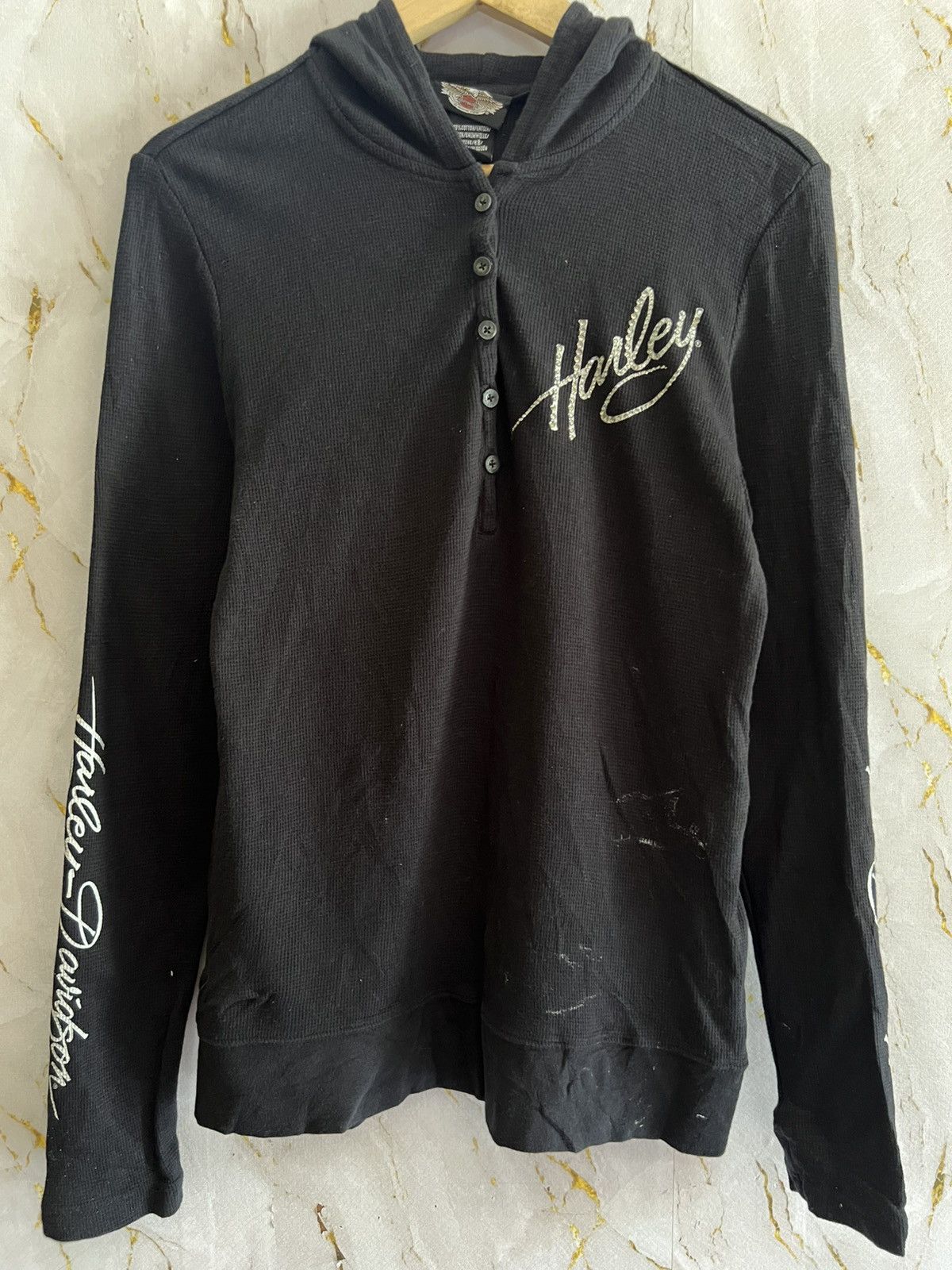 Harley Davidson 🔥 Harley Davidson Knitwear Hoodie – Streetwear Classic Size US S / EU 44-46 / 1 - 1 Thumbnail