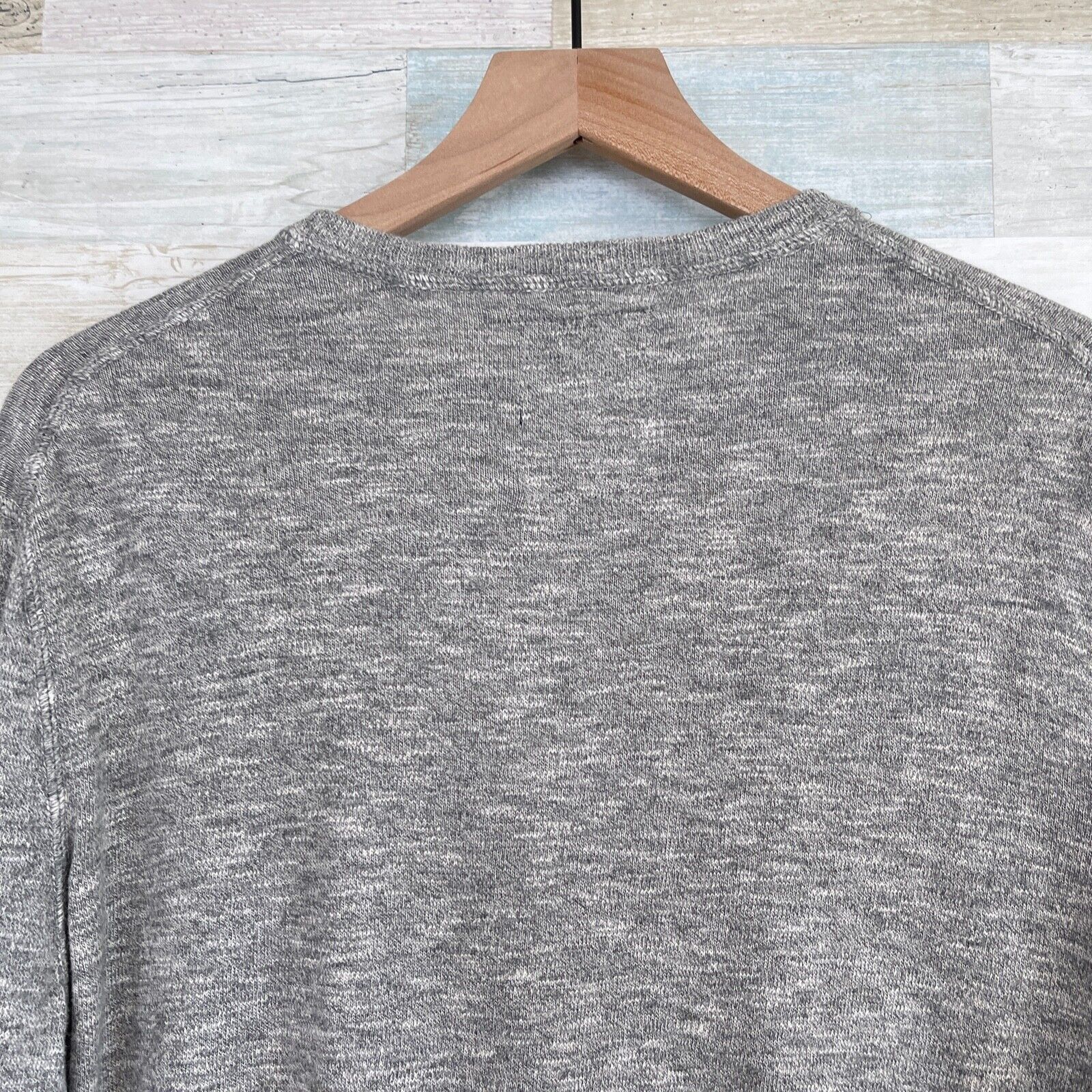 American Eagle Outfitters American Eagle Athletic V Neck Sweater Gray Lightweight L Size US L / EU 52-54 / 3 - 4 Thumbnail