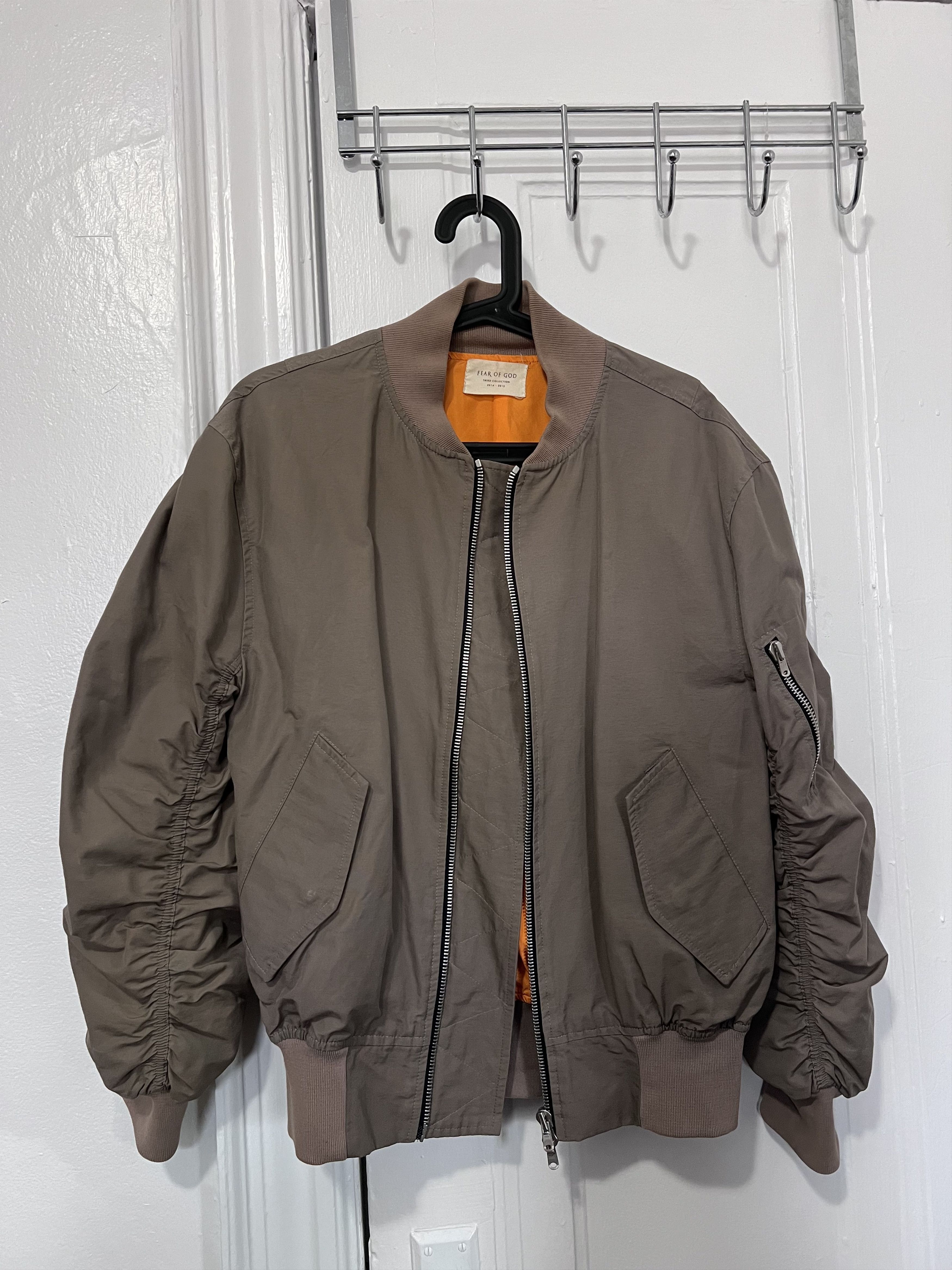 Fear of God Fear of God Grey Third Collection Bomber Size US S / EU 44-46 / 1 - 2 Thumbnail