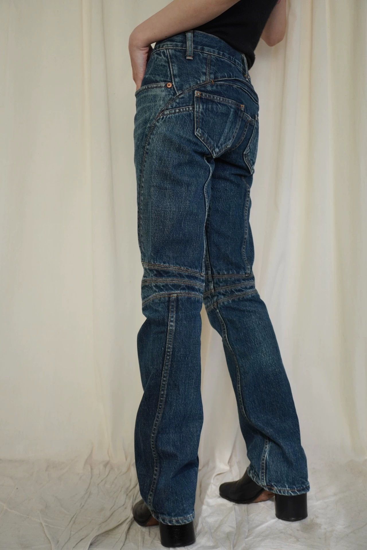 Junya Watanabe JunyaWatanabe 2002SS Rare Structured Jeans S 9/10 Size US 30 / EU 46 - 8 Thumbnail