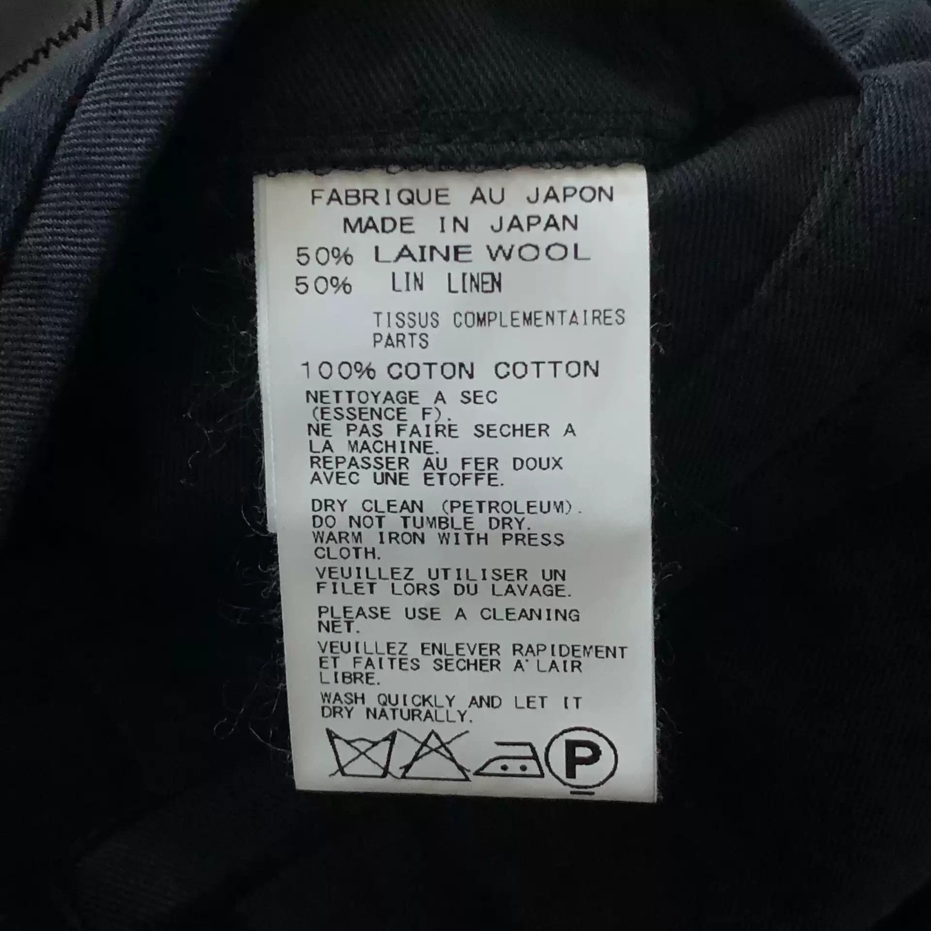 Yohji Yamamoto Yohji Yamamoto 14ss Rain Double Blazer-2505 Size US M / EU 48-50 / 2 - 6 Thumbnail