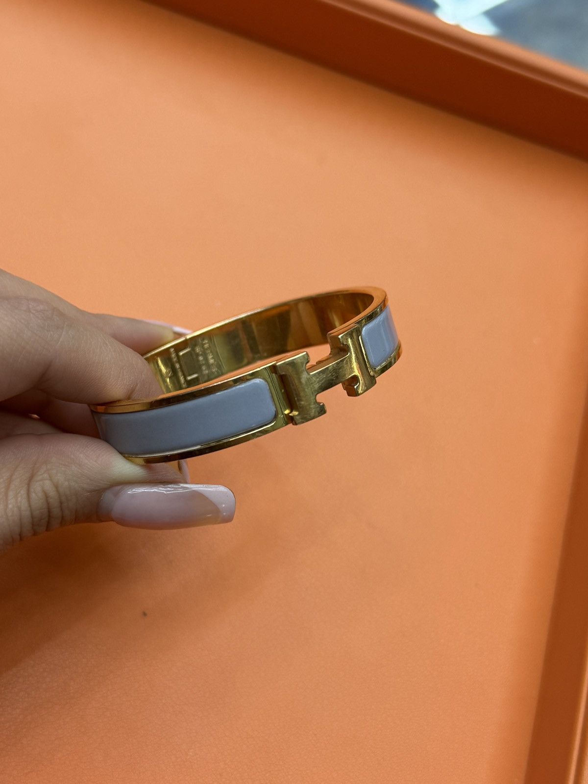 Hermes Hermès Clic H Bracele Size ONE SIZE - 3 Thumbnail
