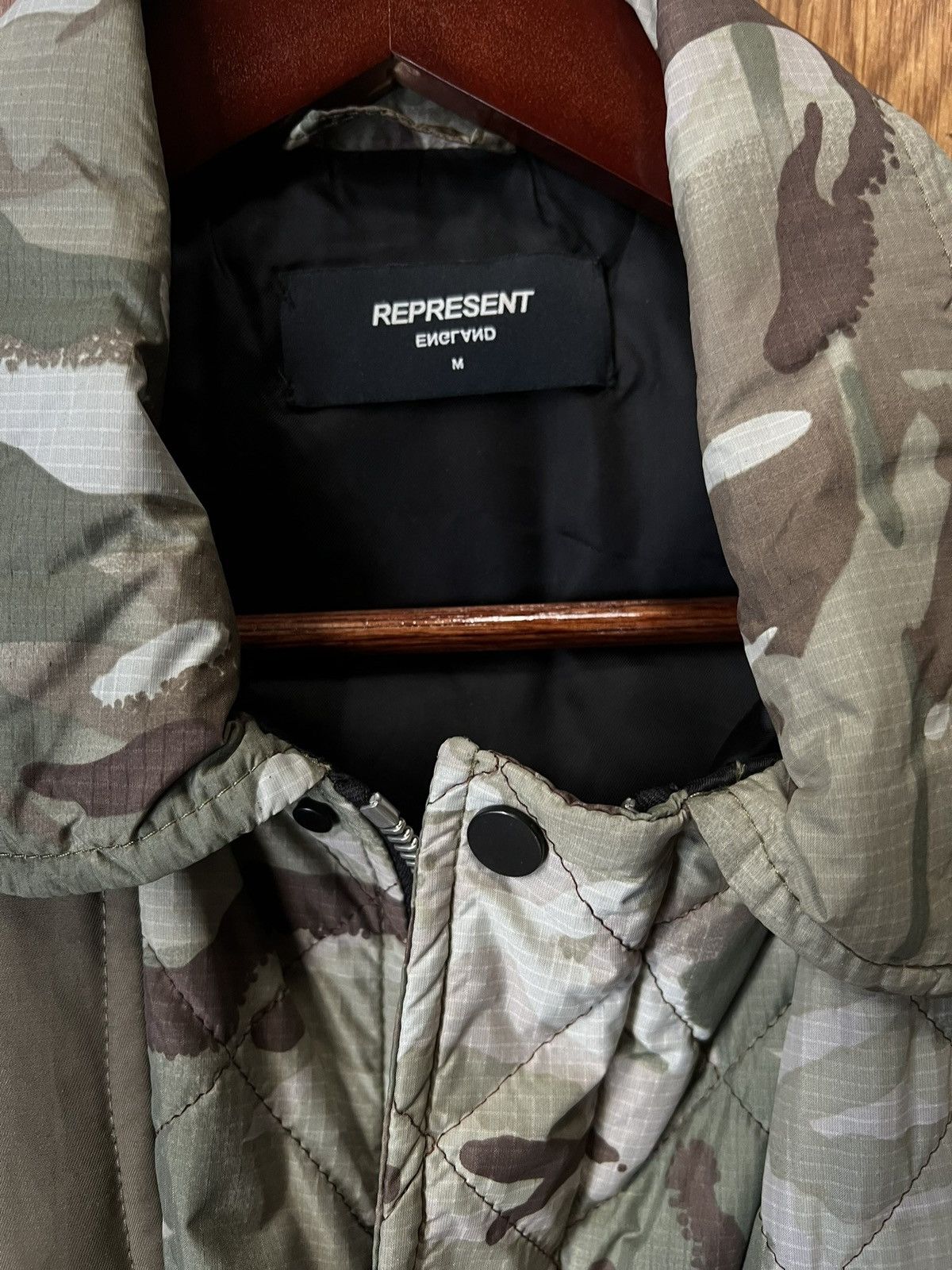Represent Clo. Represent Camo Vest Size US M / EU 48-50 / 2 - 3 Thumbnail