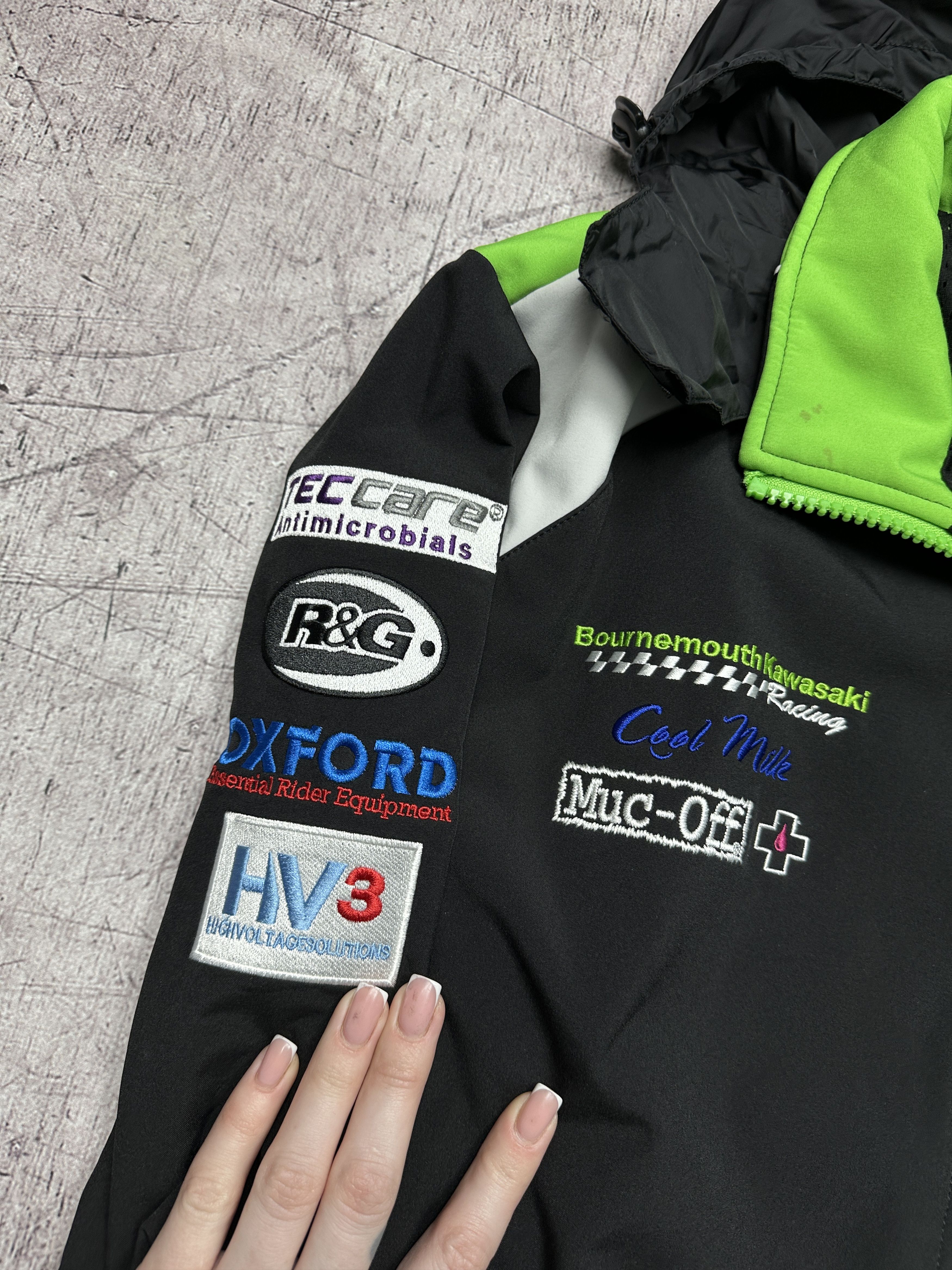Japanese Brand Kawasaki Racing Team Vintage Mens Jacket Size US XXL / EU 58 / 5 - 4 Thumbnail