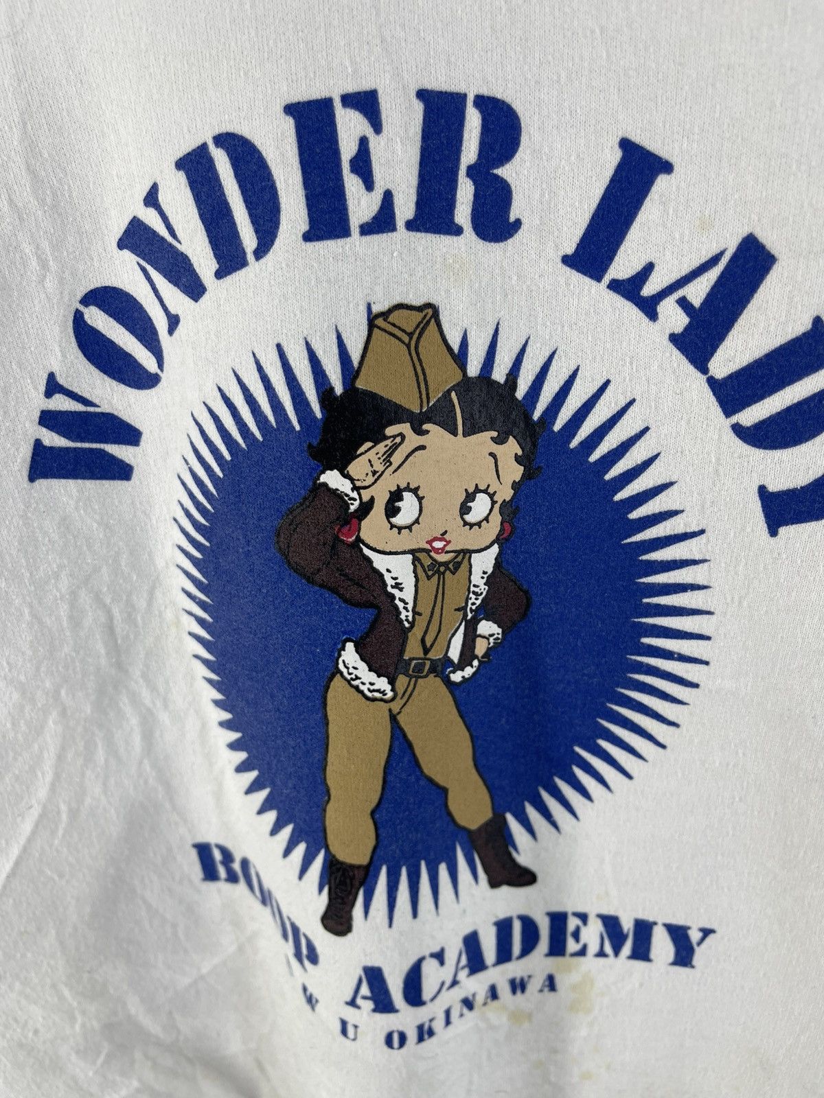 Vintage Vintage Betty Boop Wonder Lady Boop Academy Sweatshirt Size US L / EU 52-54 / 3 - 4 Thumbnail