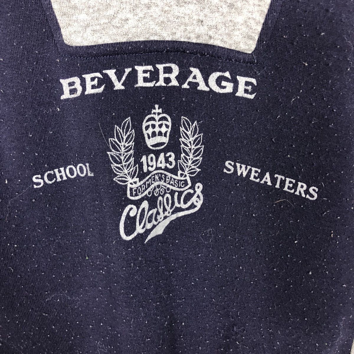 Japanese Brand × Vintage 📌Vintage Half Zipper Sweatshirt Beverage Big Logo Size US M / EU 48-50 / 2 - 15 Thumbnail